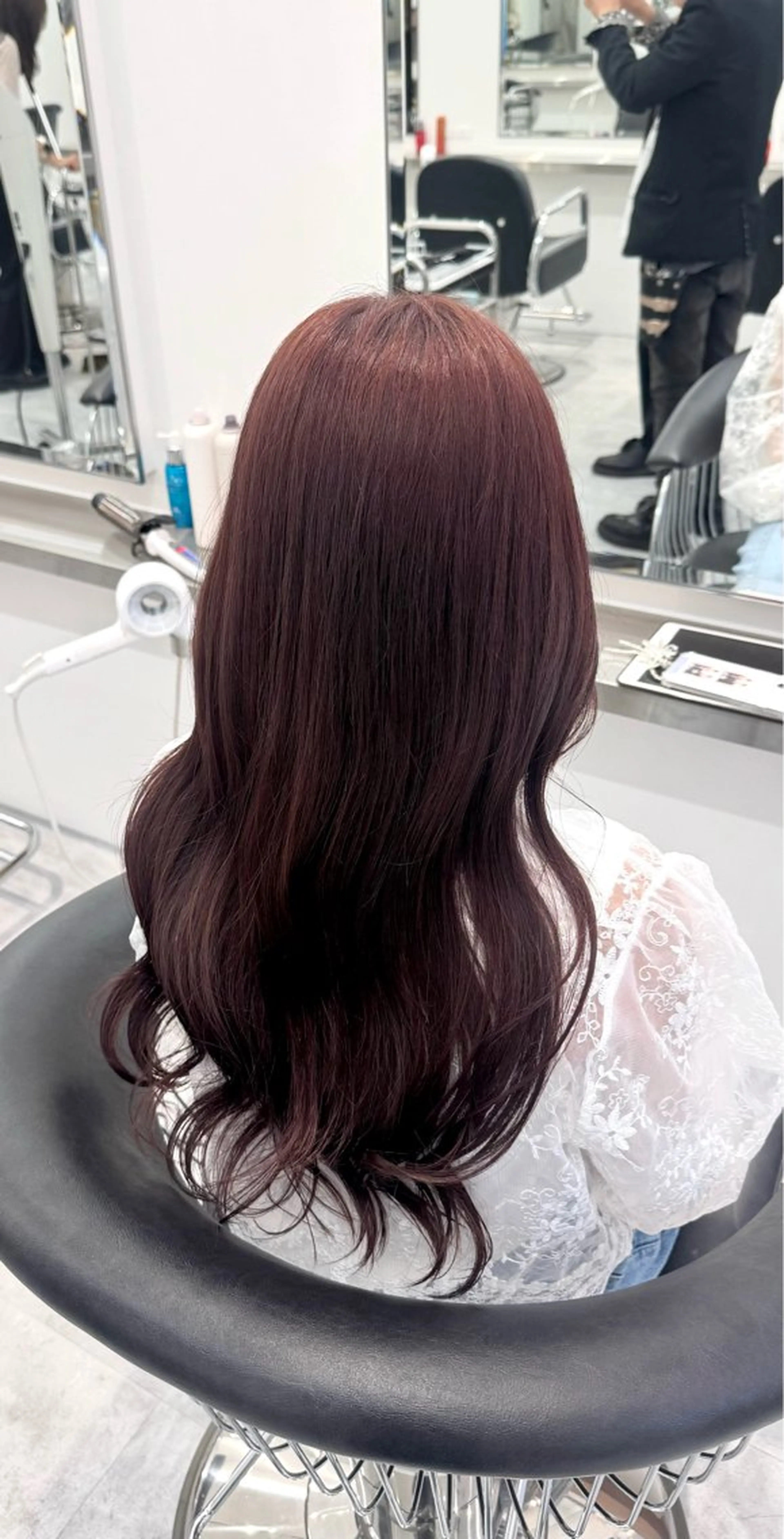 ロング ヘアカラー Parve  Mix 🫧梶川虹のヘアスタイル