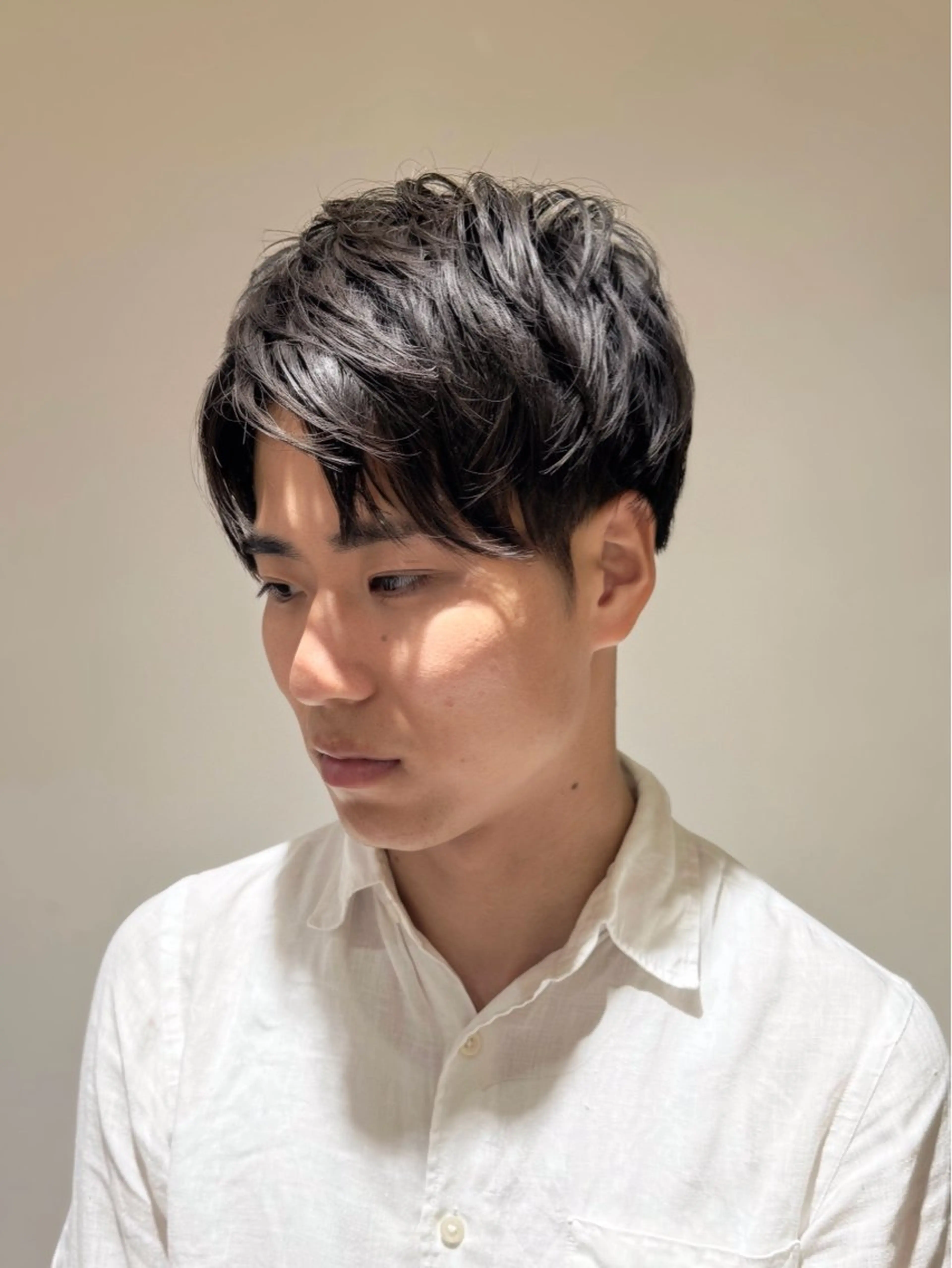 メンズ トレンドレイヤー🤍 顔周り/wakaのヘアスタイル