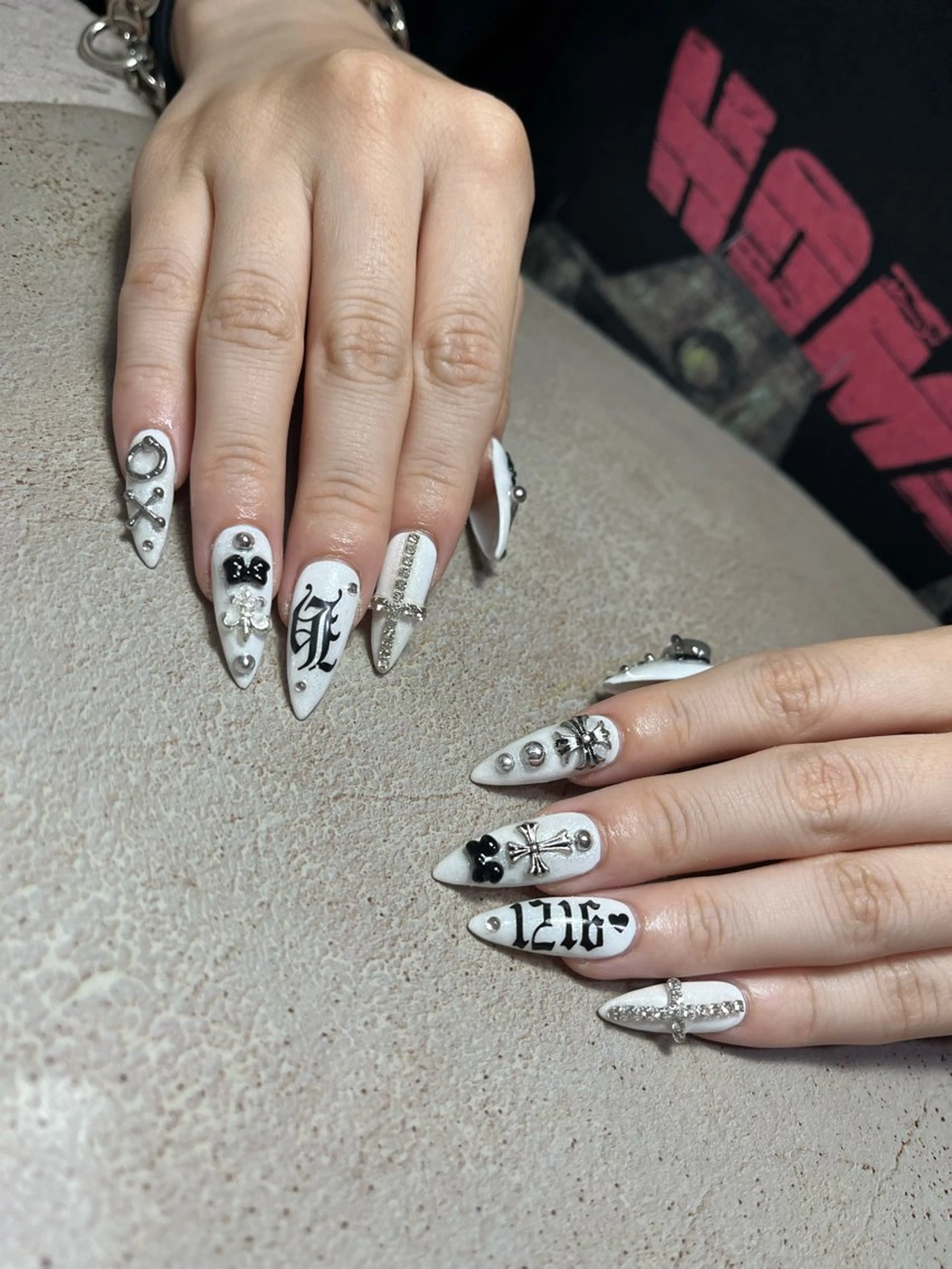 ネイル ハンドネイル goldgleams ちなのネイルデザイン