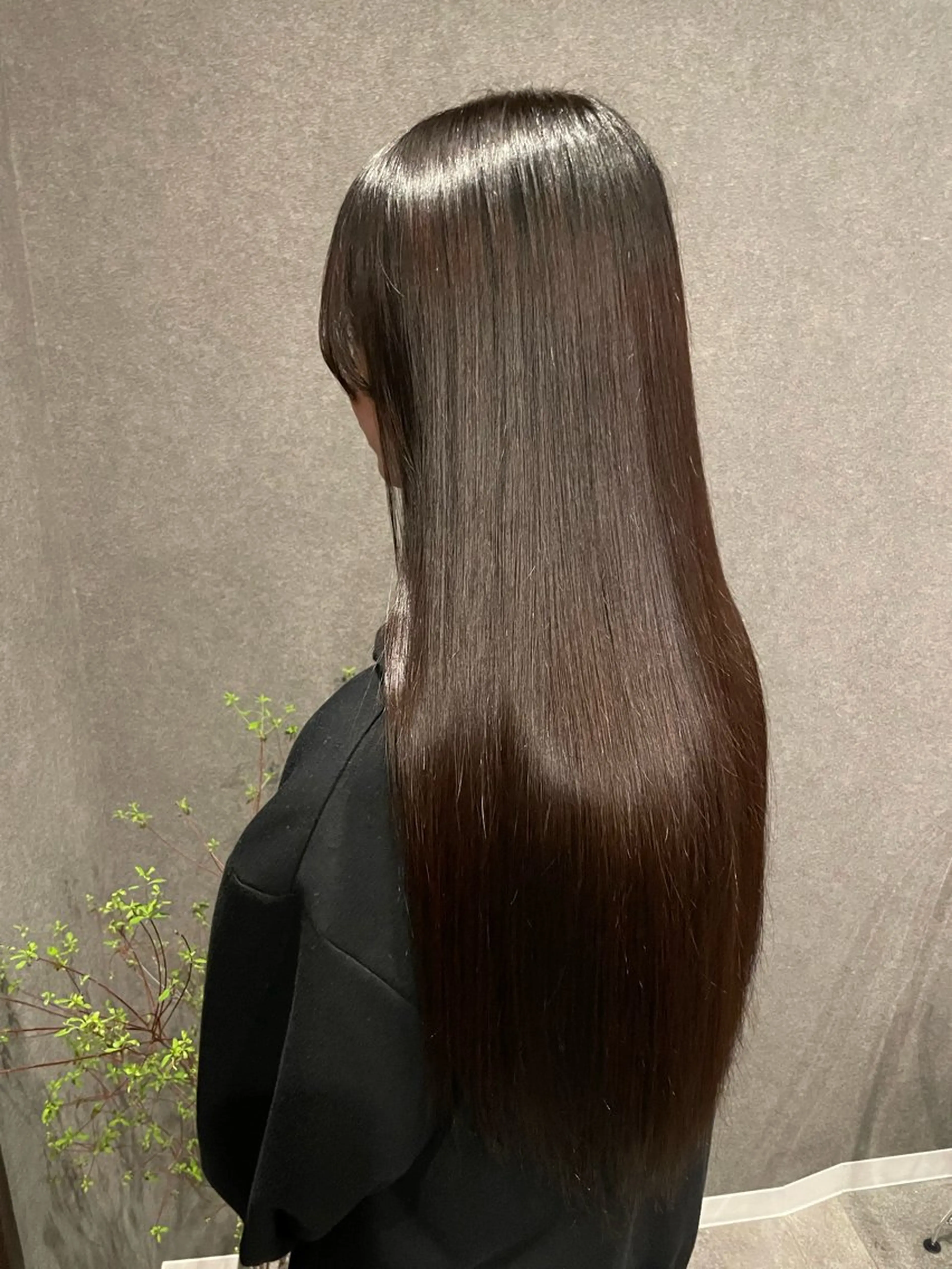 ロング 縮毛矯正 トリートメント カット 縮毛矯正 宇野 颯太のヘアスタイル