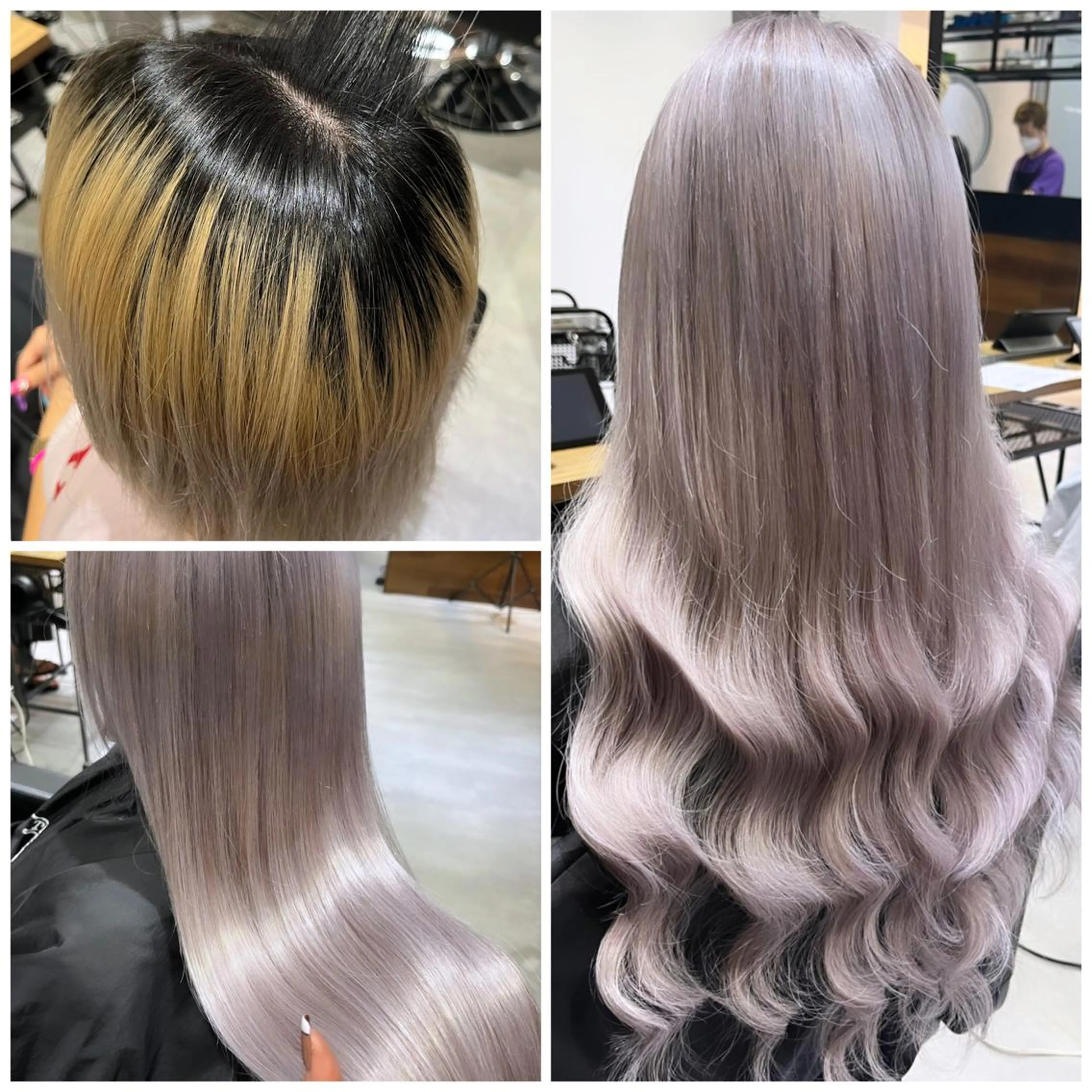 ロング カラー ヘアカラー トリートメント エクステ MAKO ❤️🔥NEXTのヘアスタイル