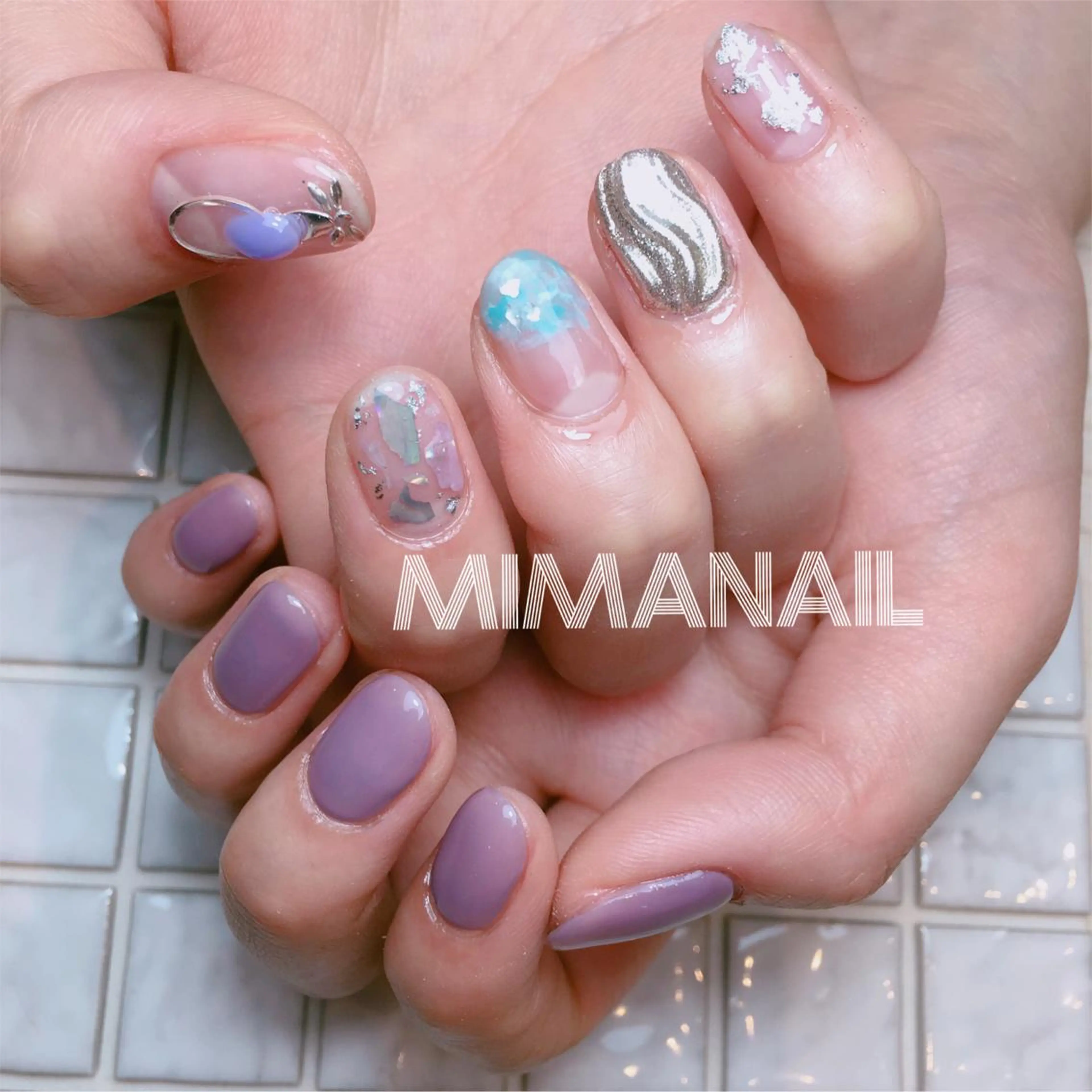 ネイル ハンドネイル mima nailのネイルデザイン