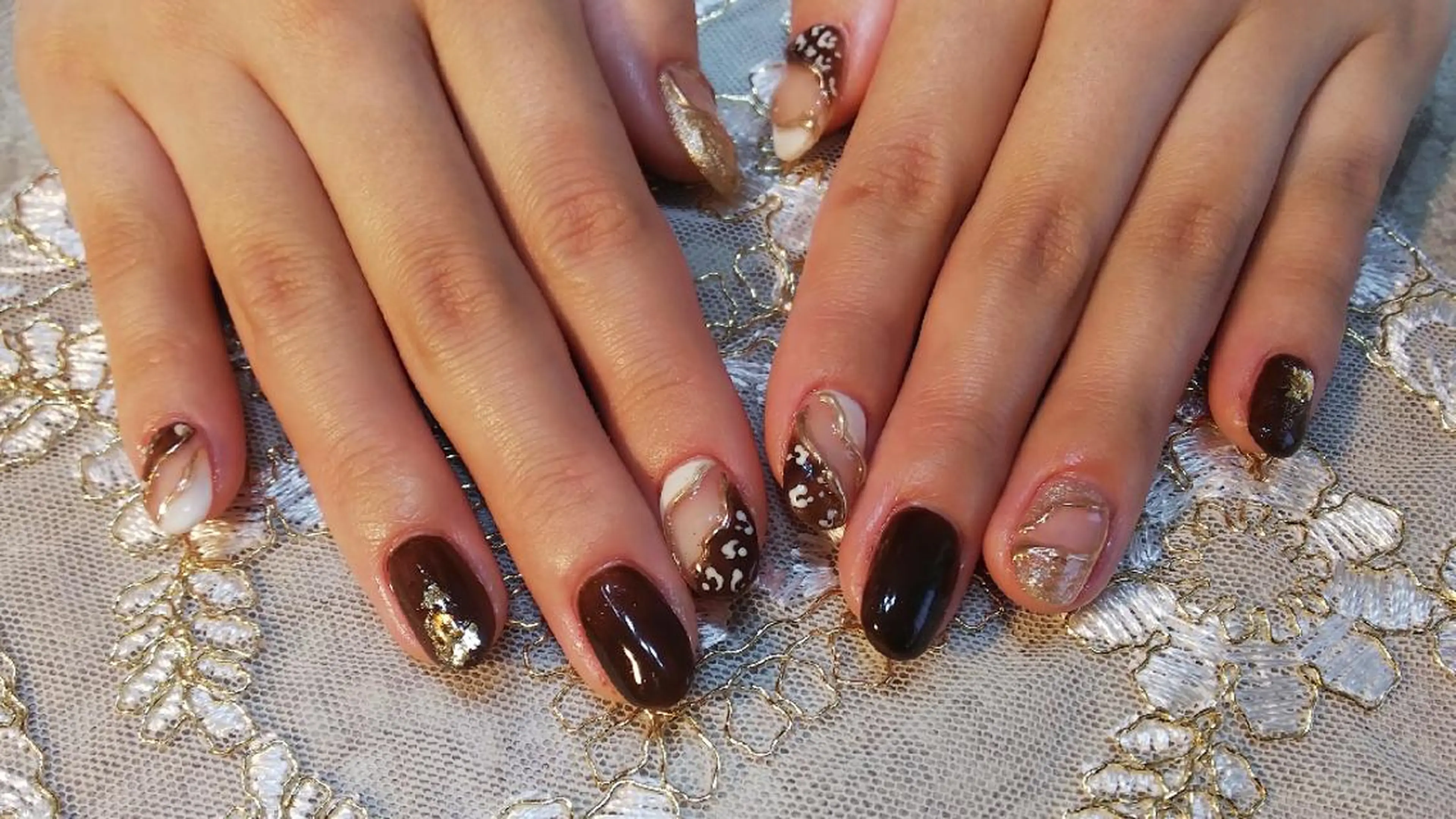 ネイル クリアネイル 韓国ネイル マグネットネイル ニュアンスネイル シンプルネイル jurinail tokyoのネイルデザイン