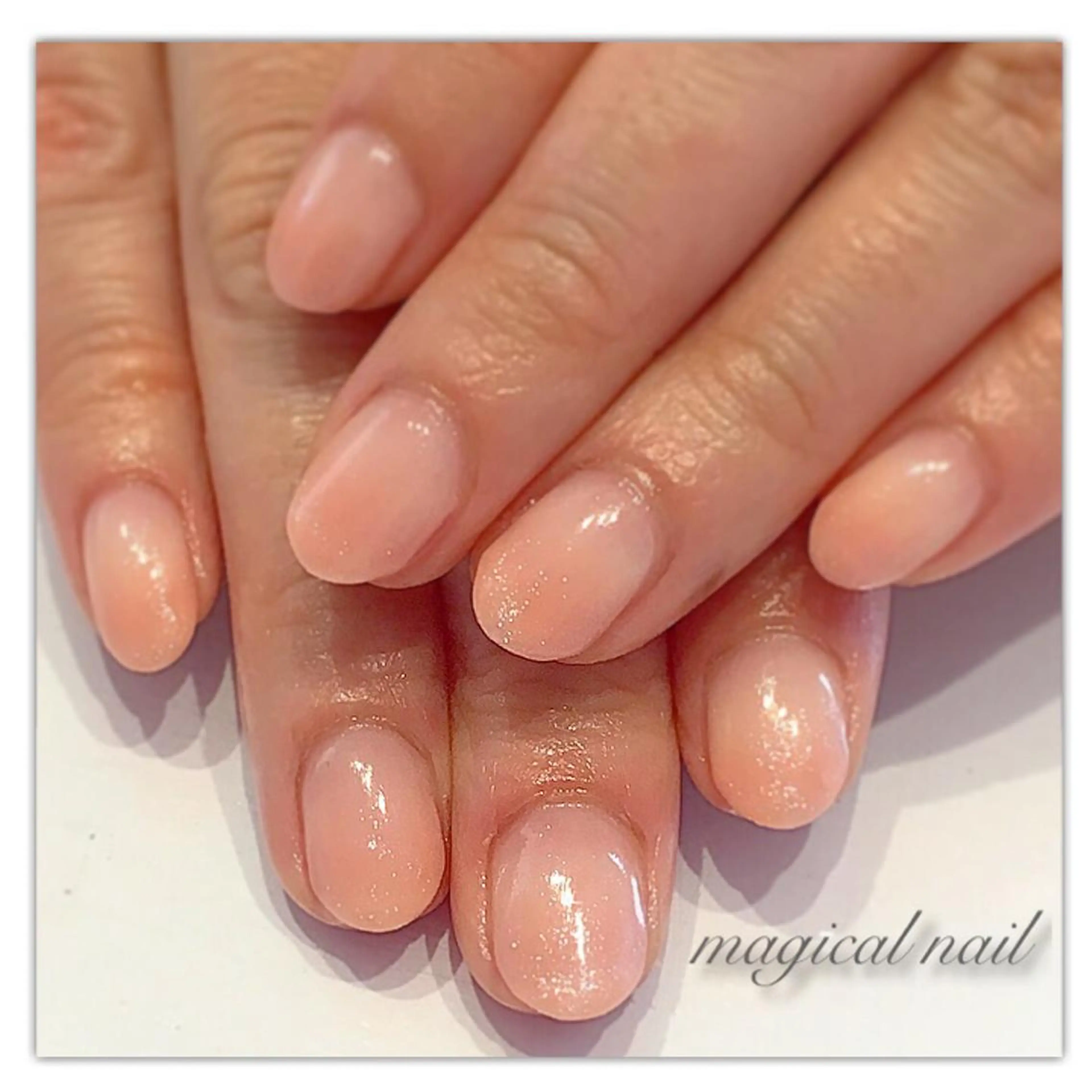 ネイル グラデーション ラメ(グリッター) magical nailのネイルデザイン
