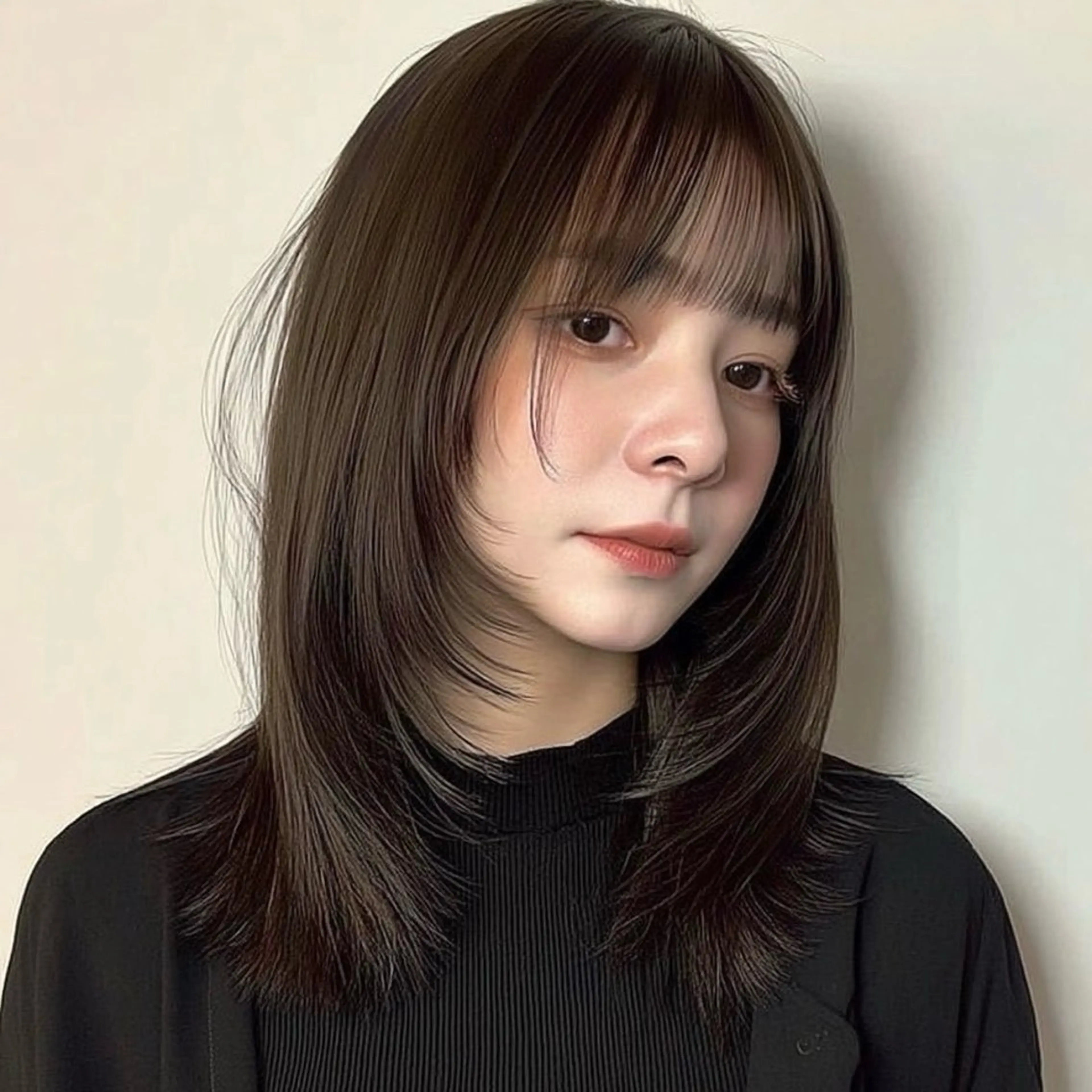 ミディアムカット✂️の写真