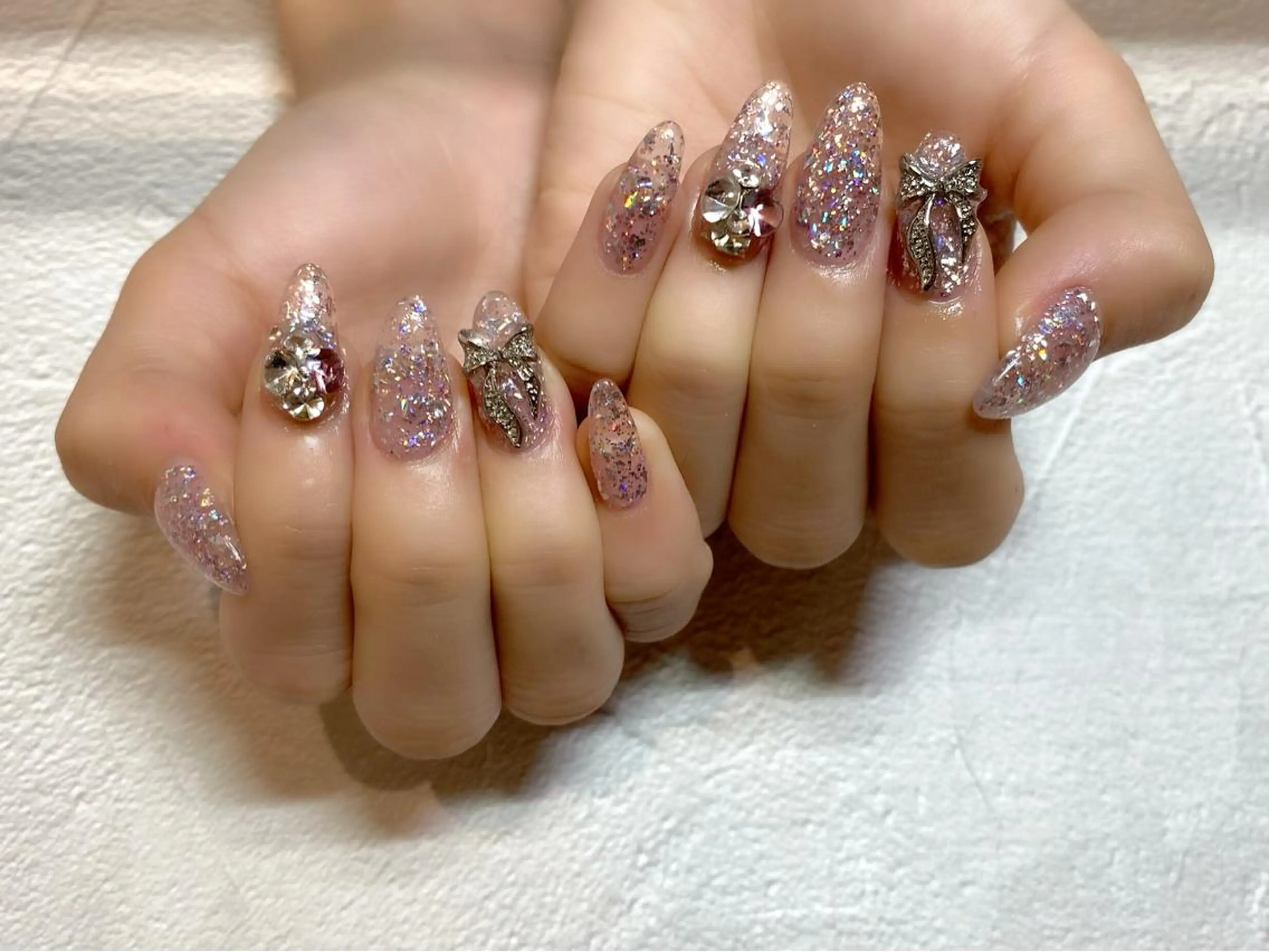 ロング ネイル ハンドネイル ✨kitamura rie✨のネイルデザイン