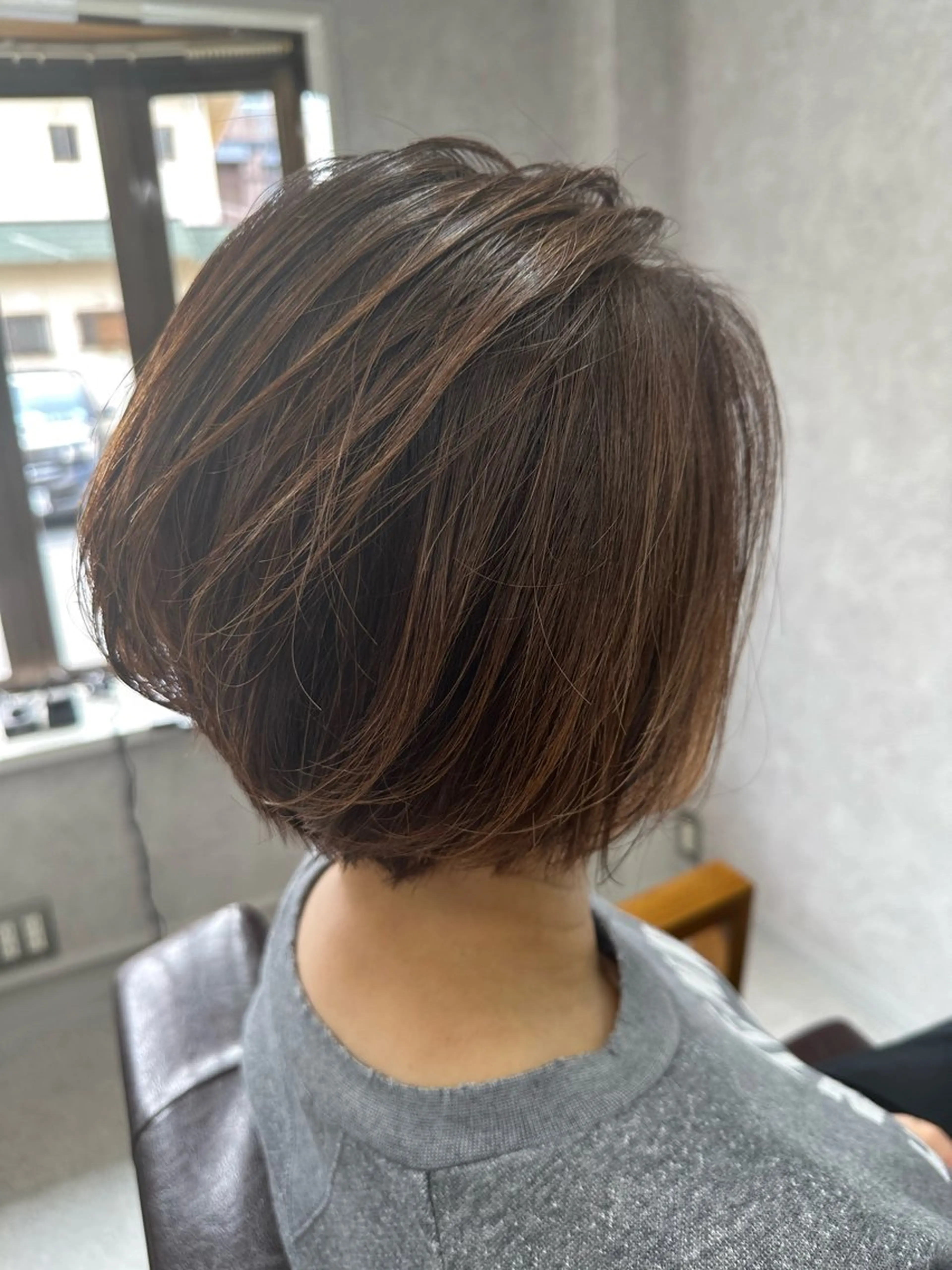 ショート カラー カット ヘアカラー パーマ 縮毛矯正 トリートメント Lien 深井店のヘアスタイル