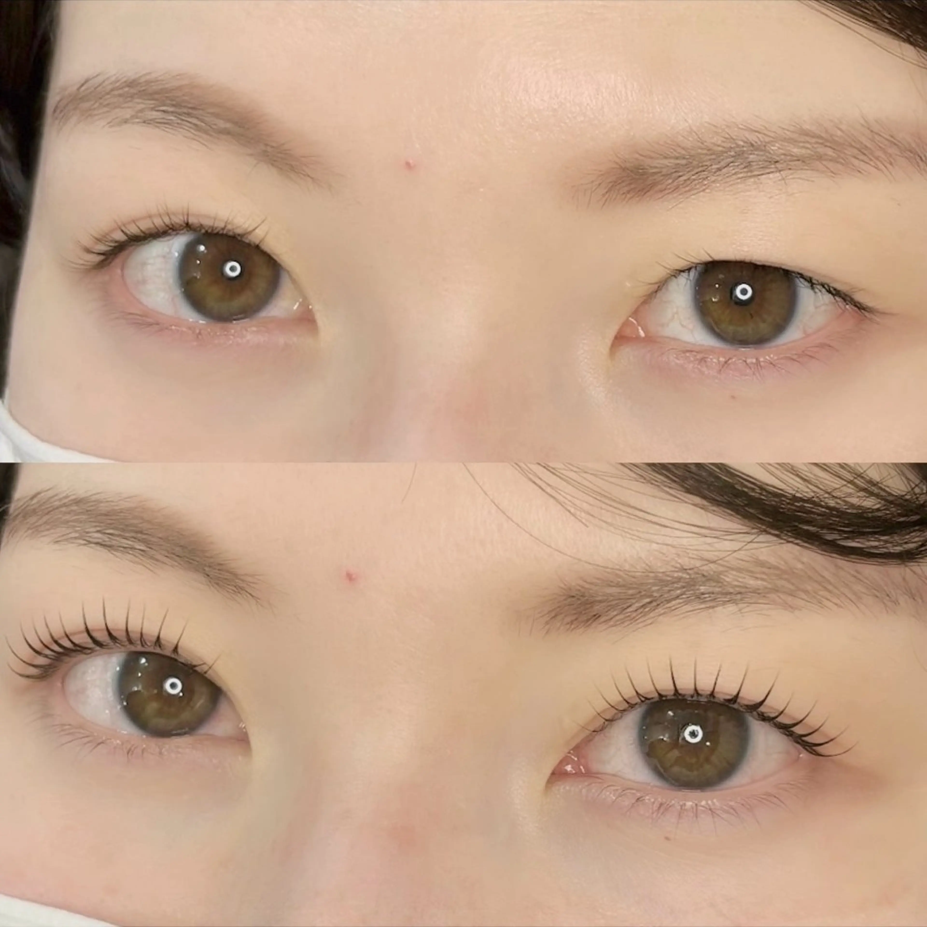 マツエク・マツパ パリジェンヌラッシュリフト 一重×まつ毛パーマ prima梅田店 研修店舗🫧のマツエク・マツパデザイン