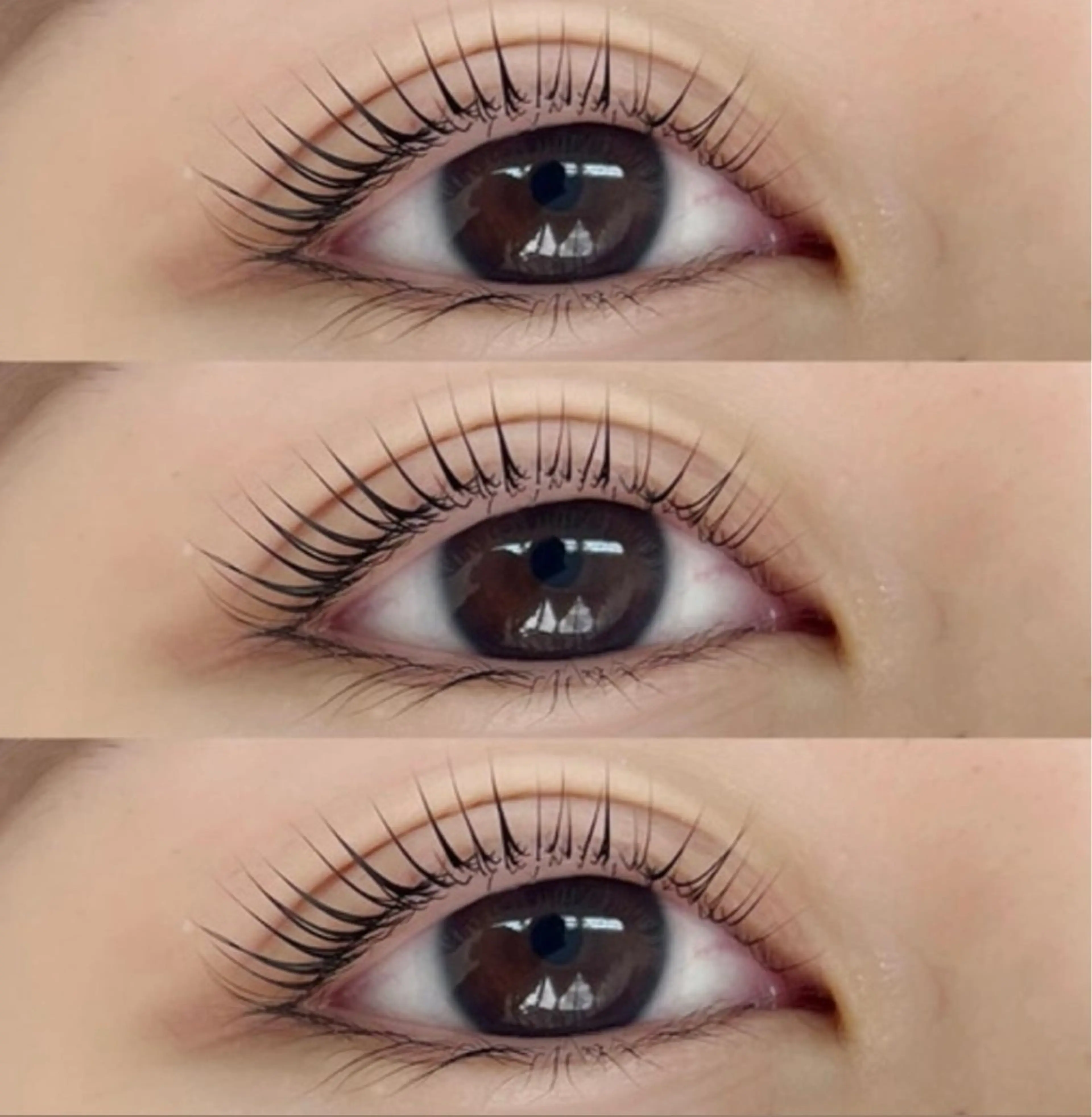 マツエク・マツパ eyesalon LANAのマツエク・マツパデザイン