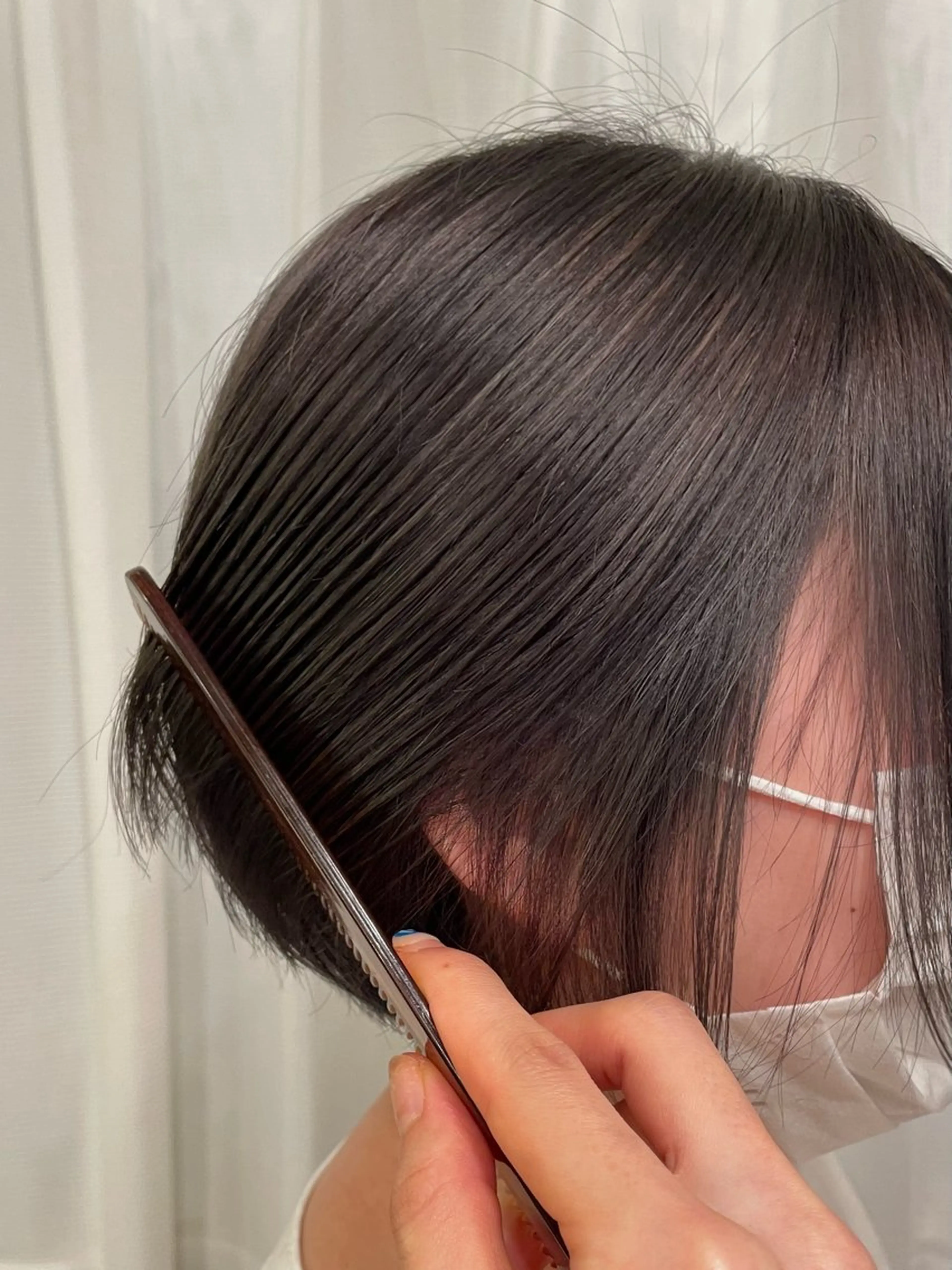 ショート カラー 透明感カラー ダブルカラー 宮崎 あゆみのヘアスタイル