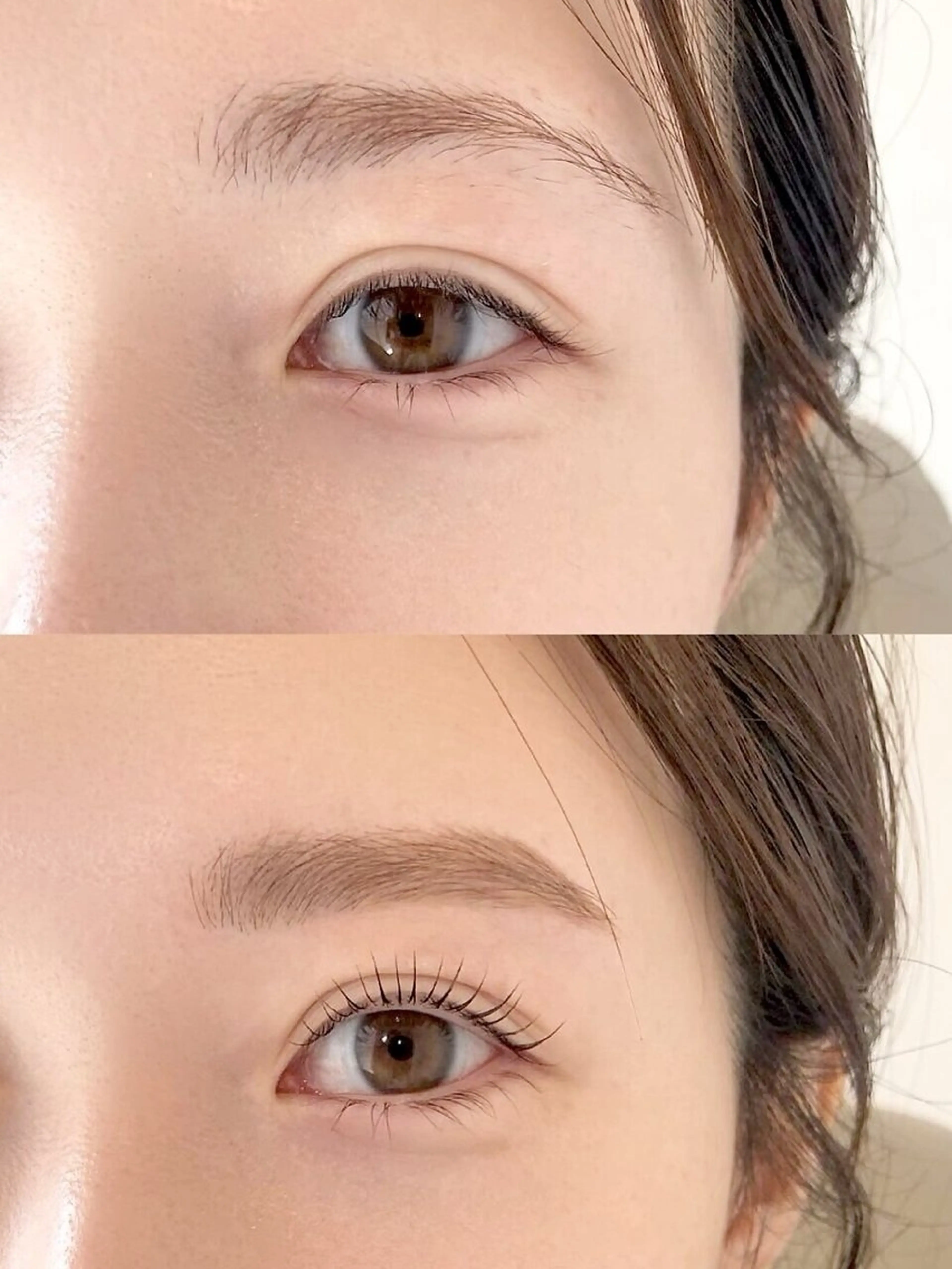 【セットメニュー】まつげパーマ+パーソナルアイブロウ（眉wax+眉カット）の写真