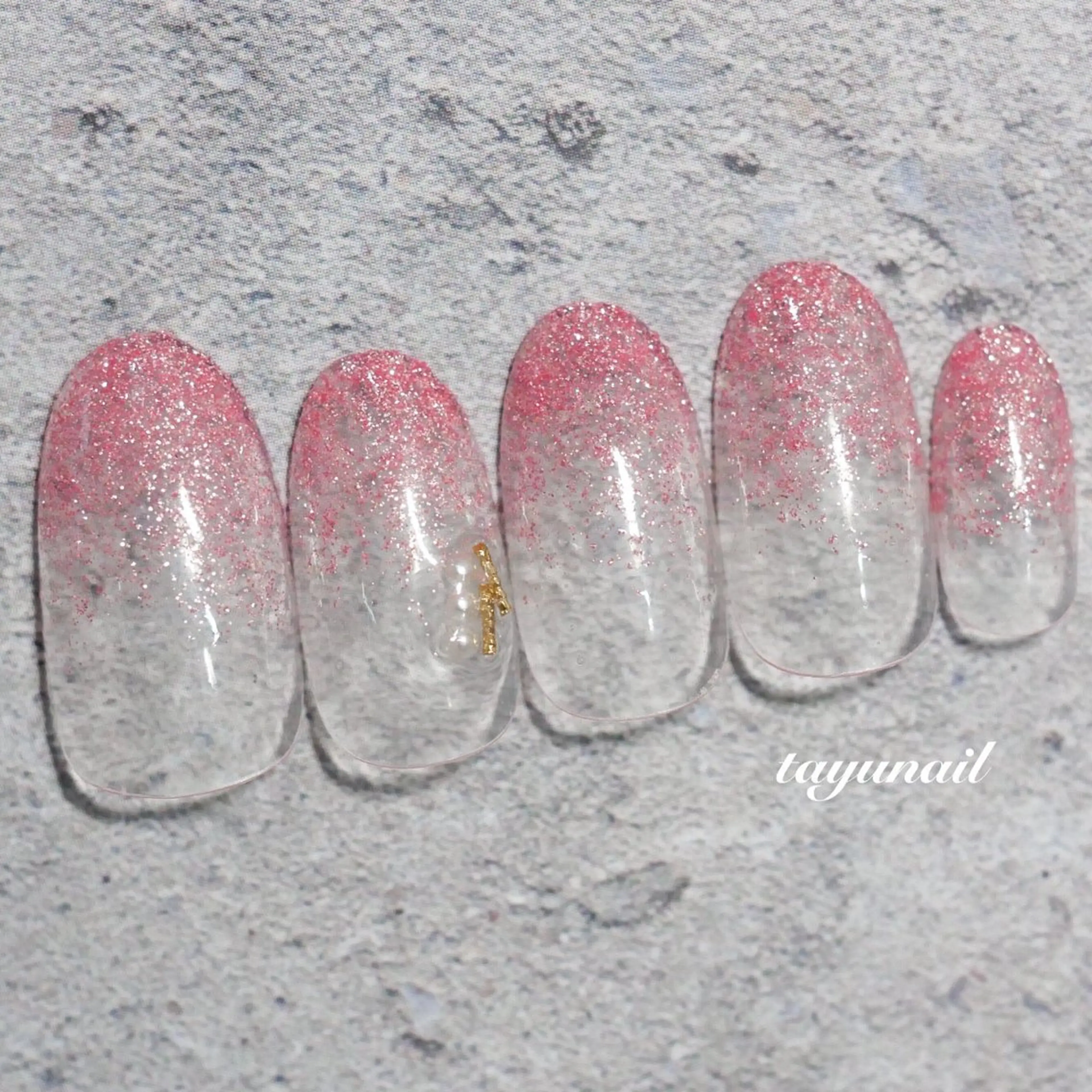 ネイル アートネイル ジェルネイル パラジェル シンプルネイル ハンドネイル ネイルサロン・ネイルスクール たゆnail所属・ネイルサロン 【たゆnail】のネイルデザイン