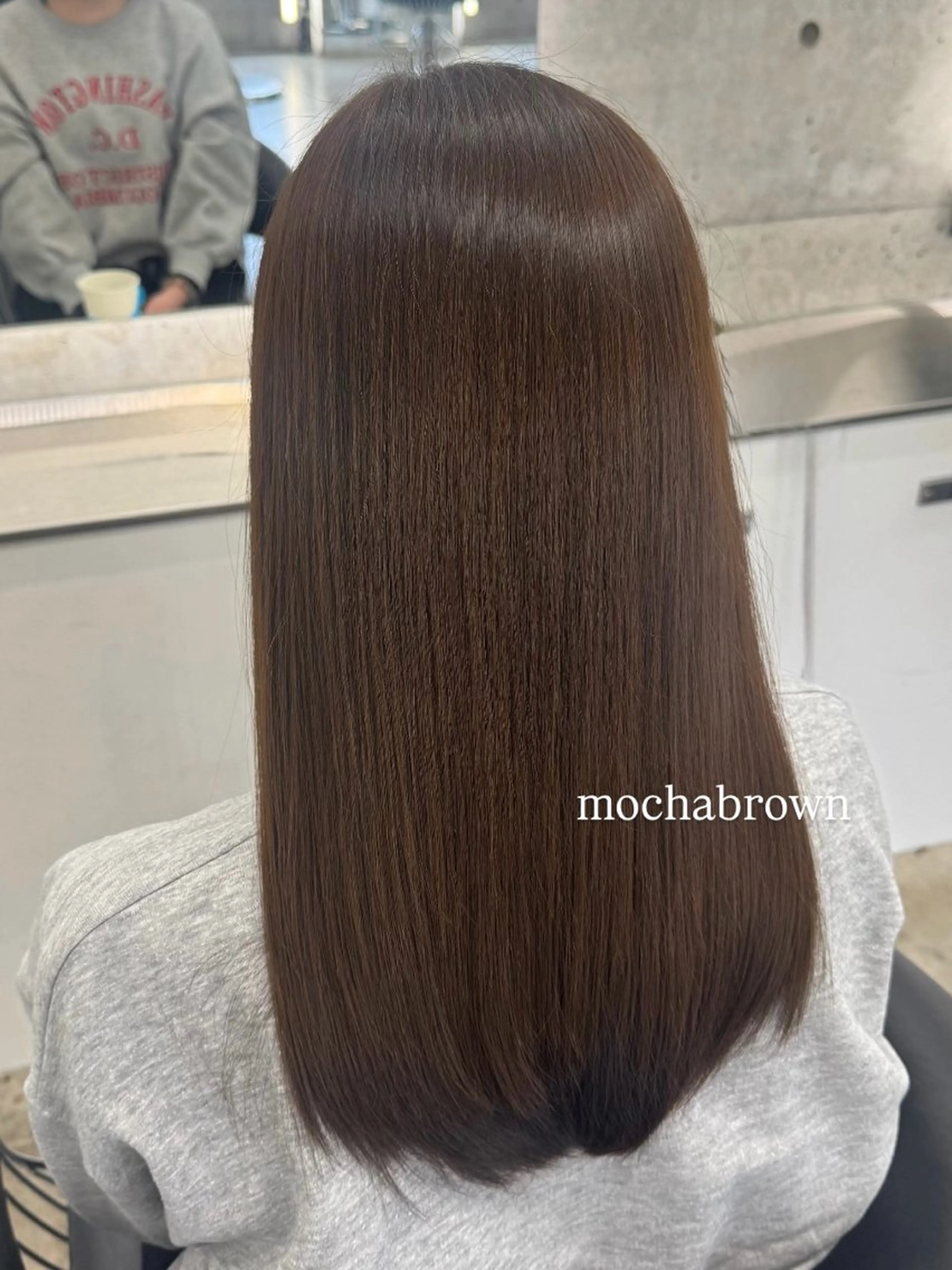 ロング カラー 透明感カラー ヘアカラー 菅野 真帆のヘアスタイル