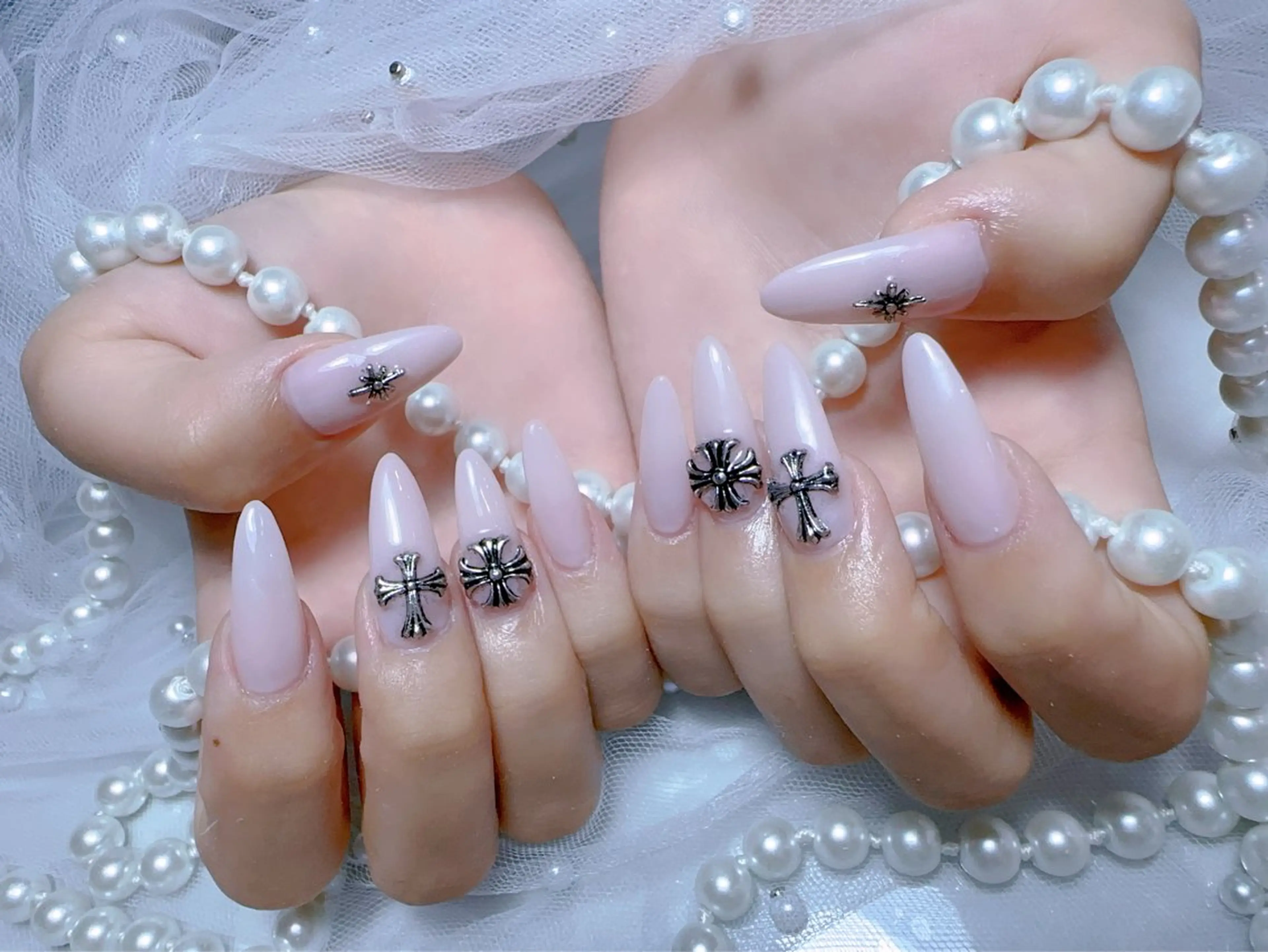 ネイル 長さ出し ワンカラーネイル ネイルチップ You&Me Miyuのネイルデザイン