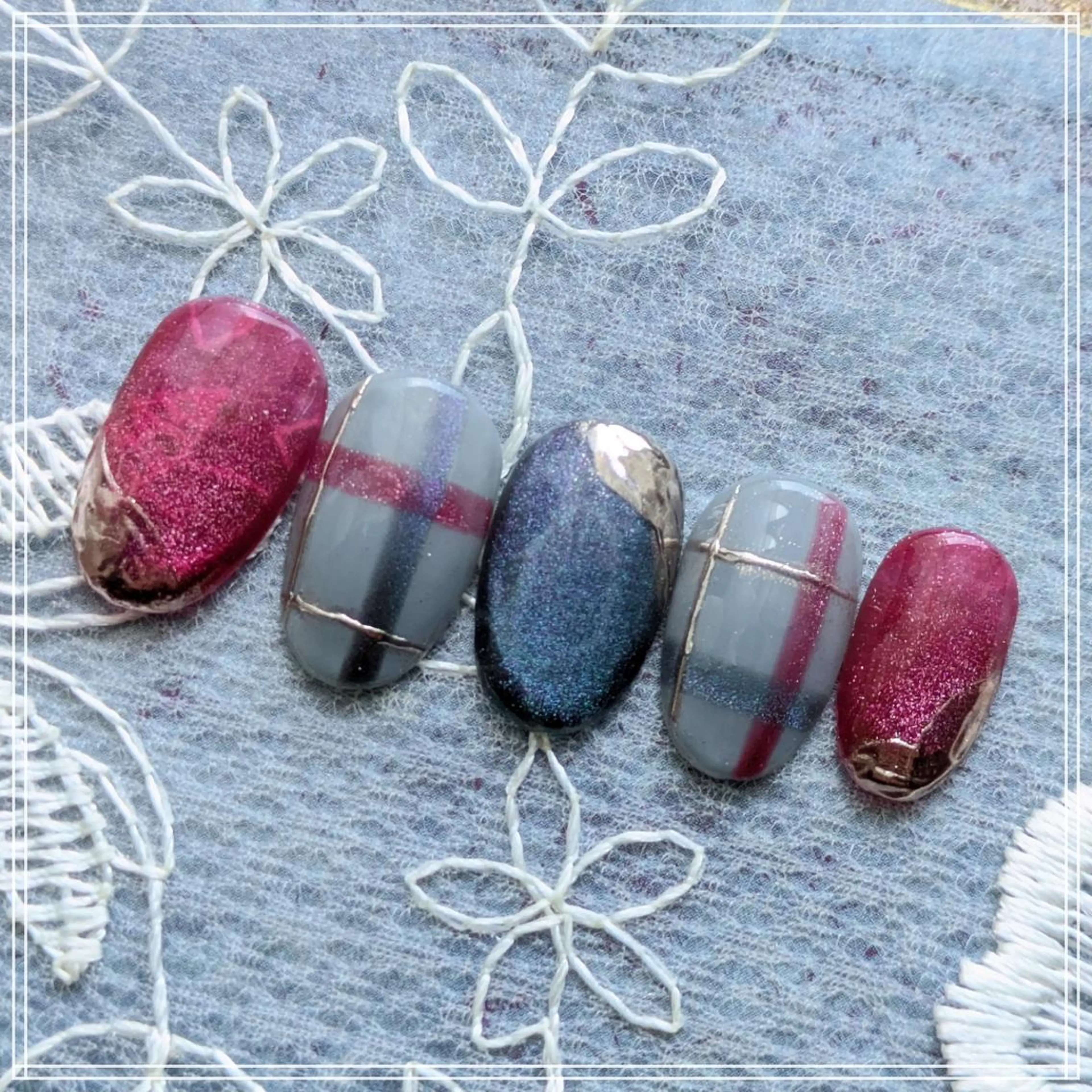 ネイル ハンドネイル 山田 麻衣のネイルデザイン