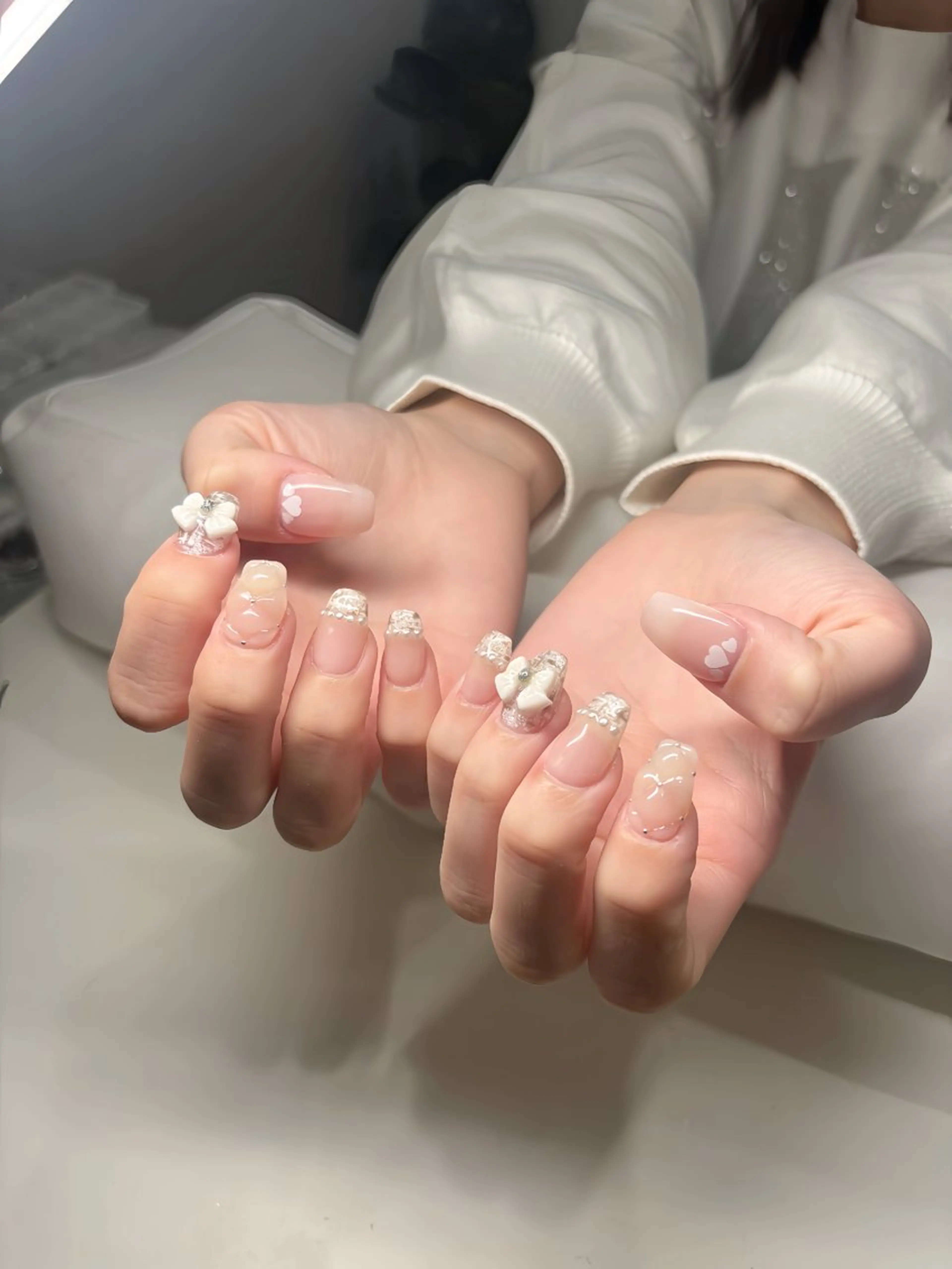 ネイル ハンドネイル ネイルサロン /しあわせたいむ🌱のネイルデザイン