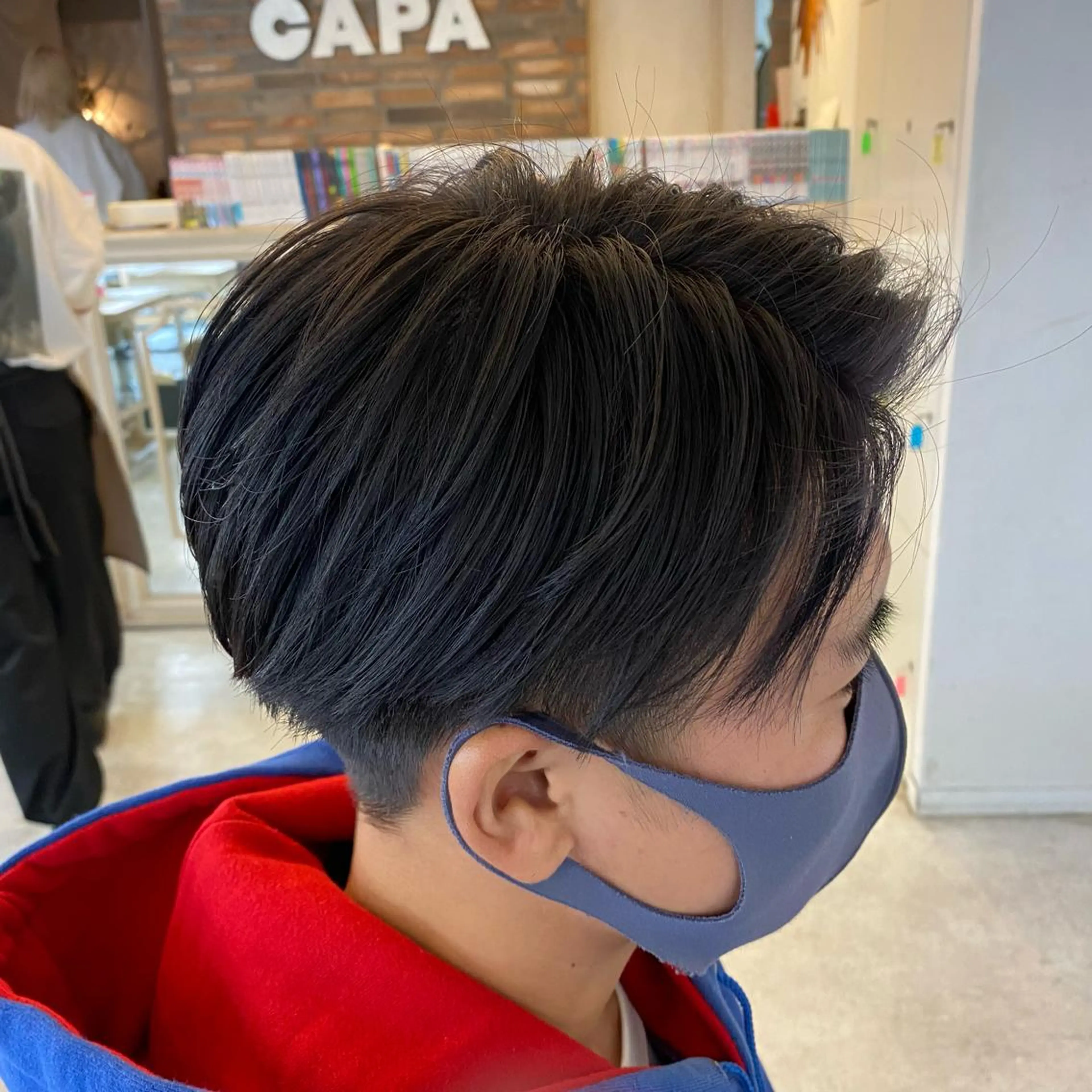 メンズ 似合わせパーマ 渡辺尚暉のヘアスタイル