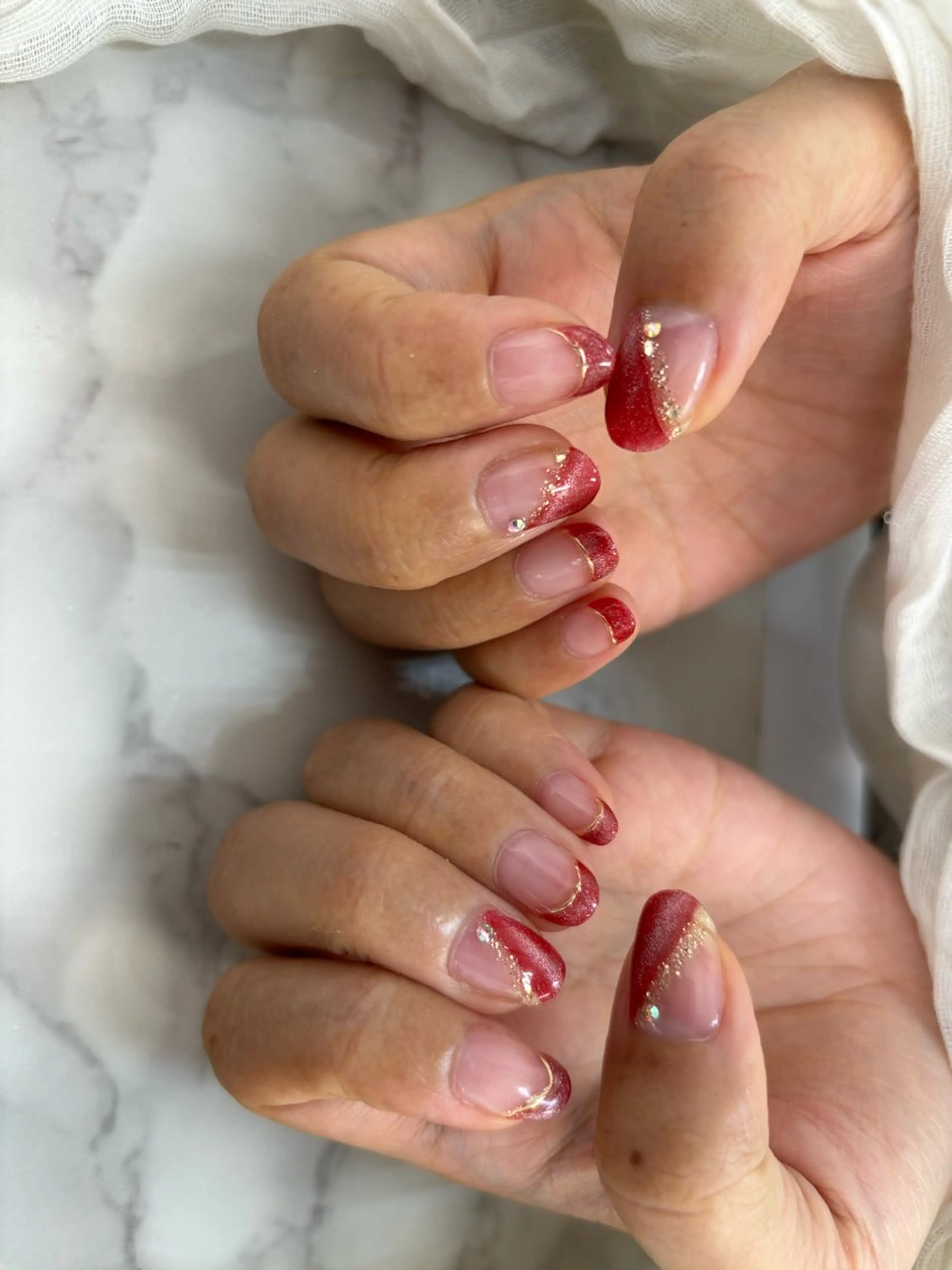 ミディアム Re:Nail Formula所属・kido chieのネイルデザイン