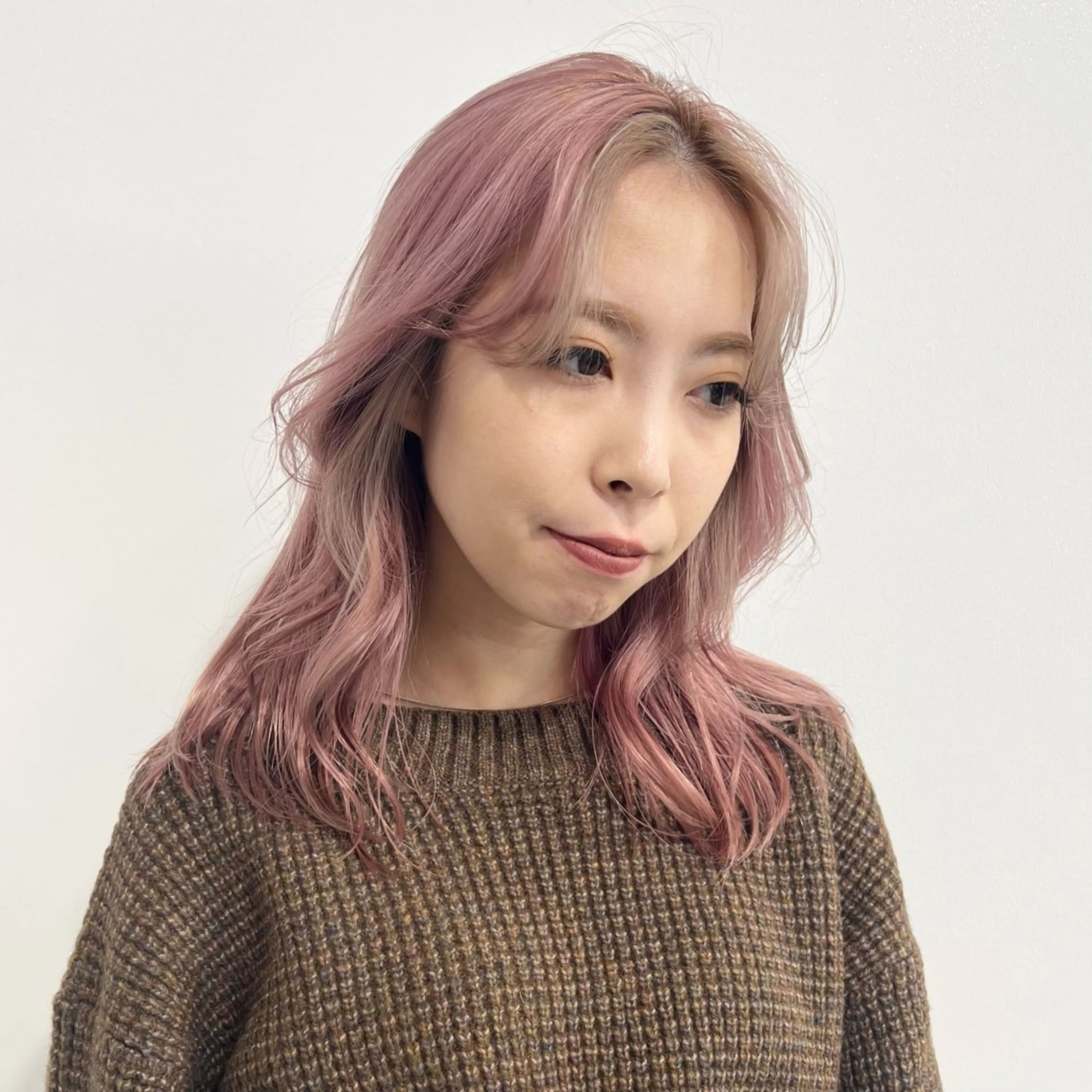 ミディアム カラー ヘアカラー トリートメント 🥃まろやかカラー/ ボブ🥃yujiroのヘアスタイル