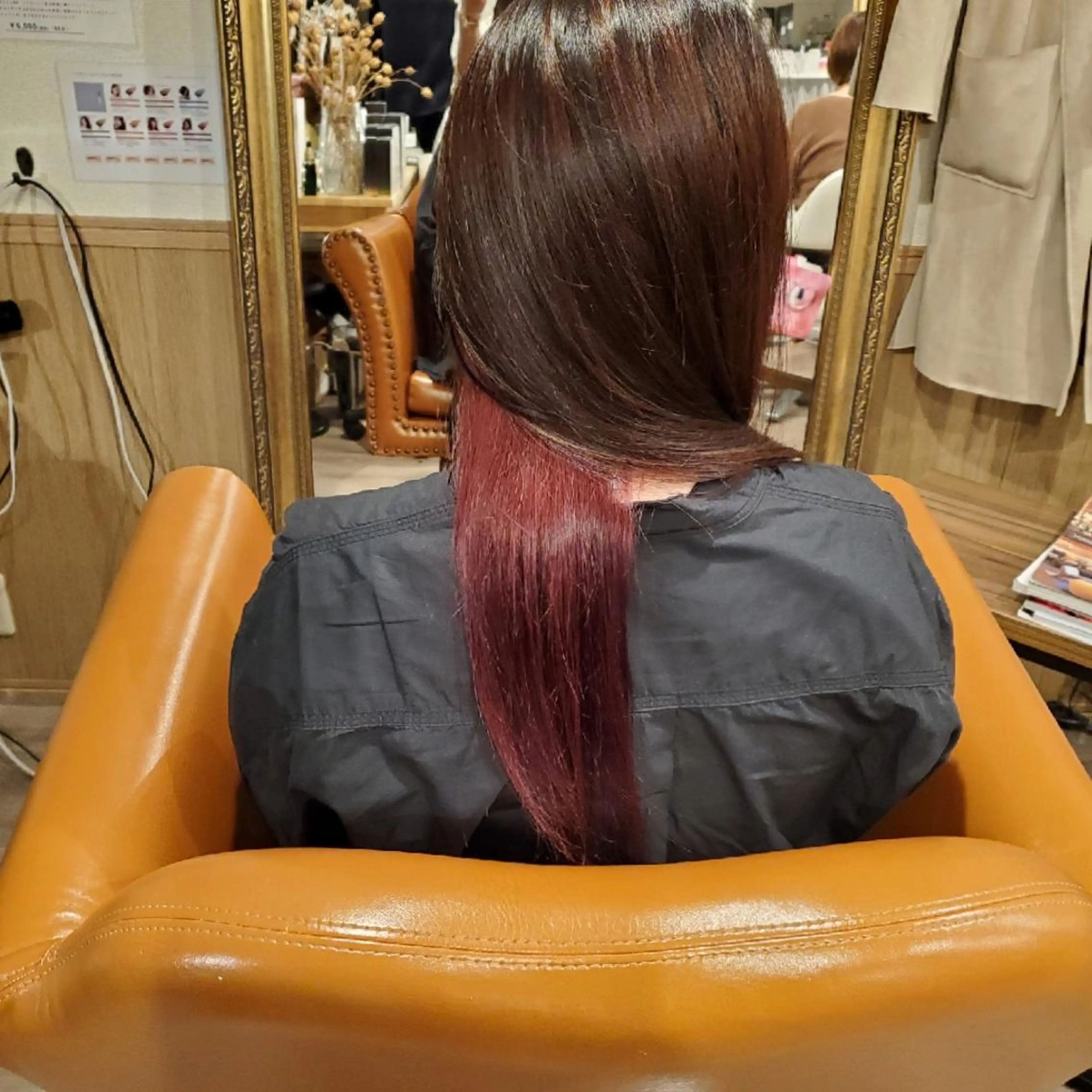 ロング カラー ヘアカラー spa hair ark 富井直美のヘアスタイル