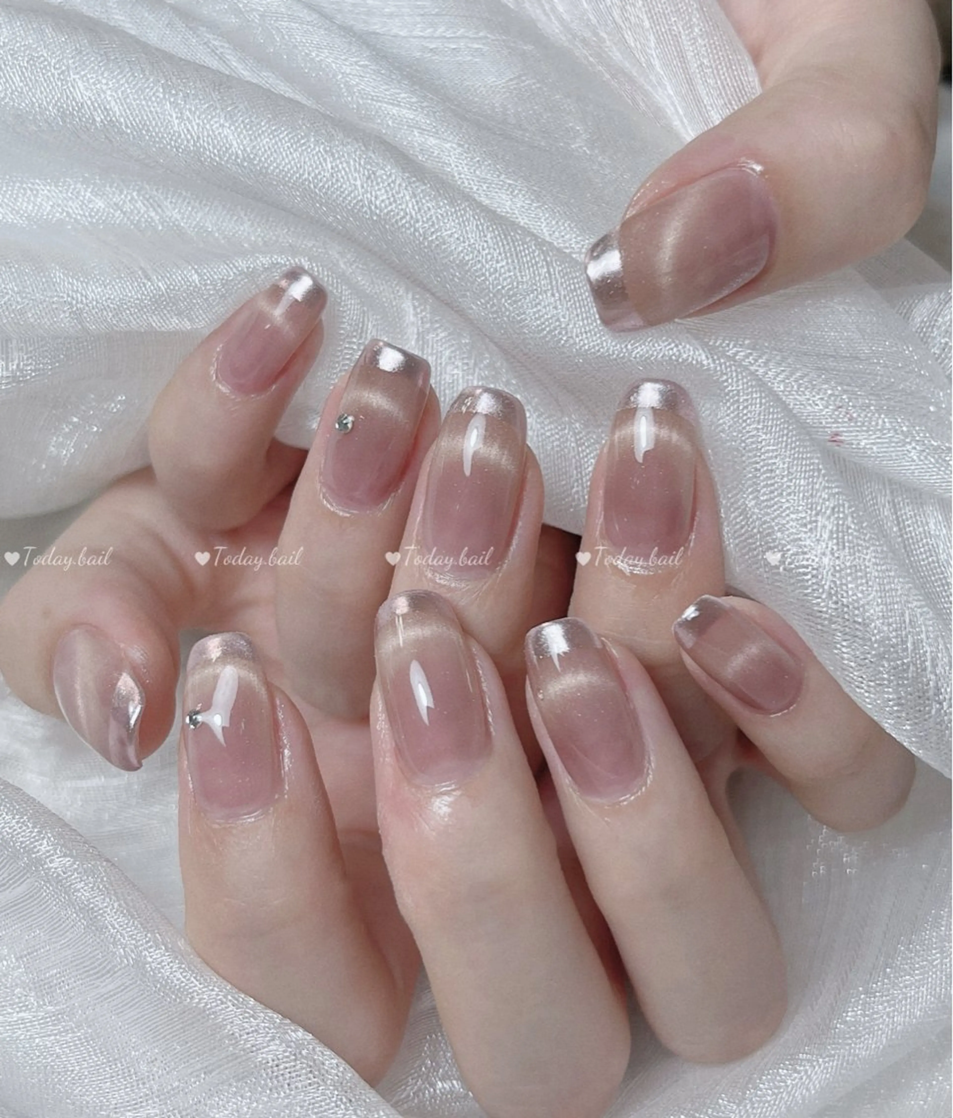 ネイル ハンドネイル 🎀Today nail💅のネイルデザイン