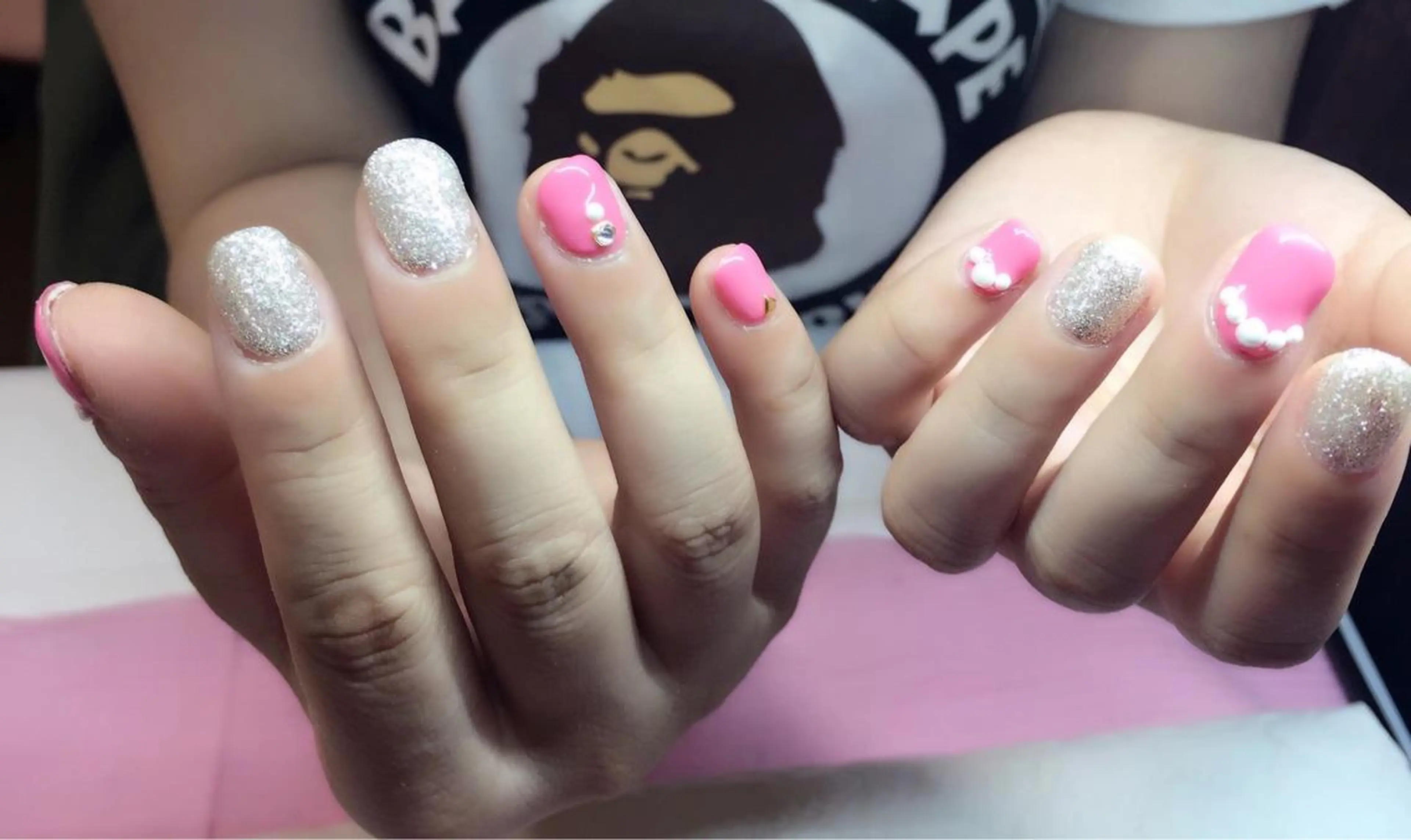 ネイル チップ長さだし Chiaraのネイルデザイン