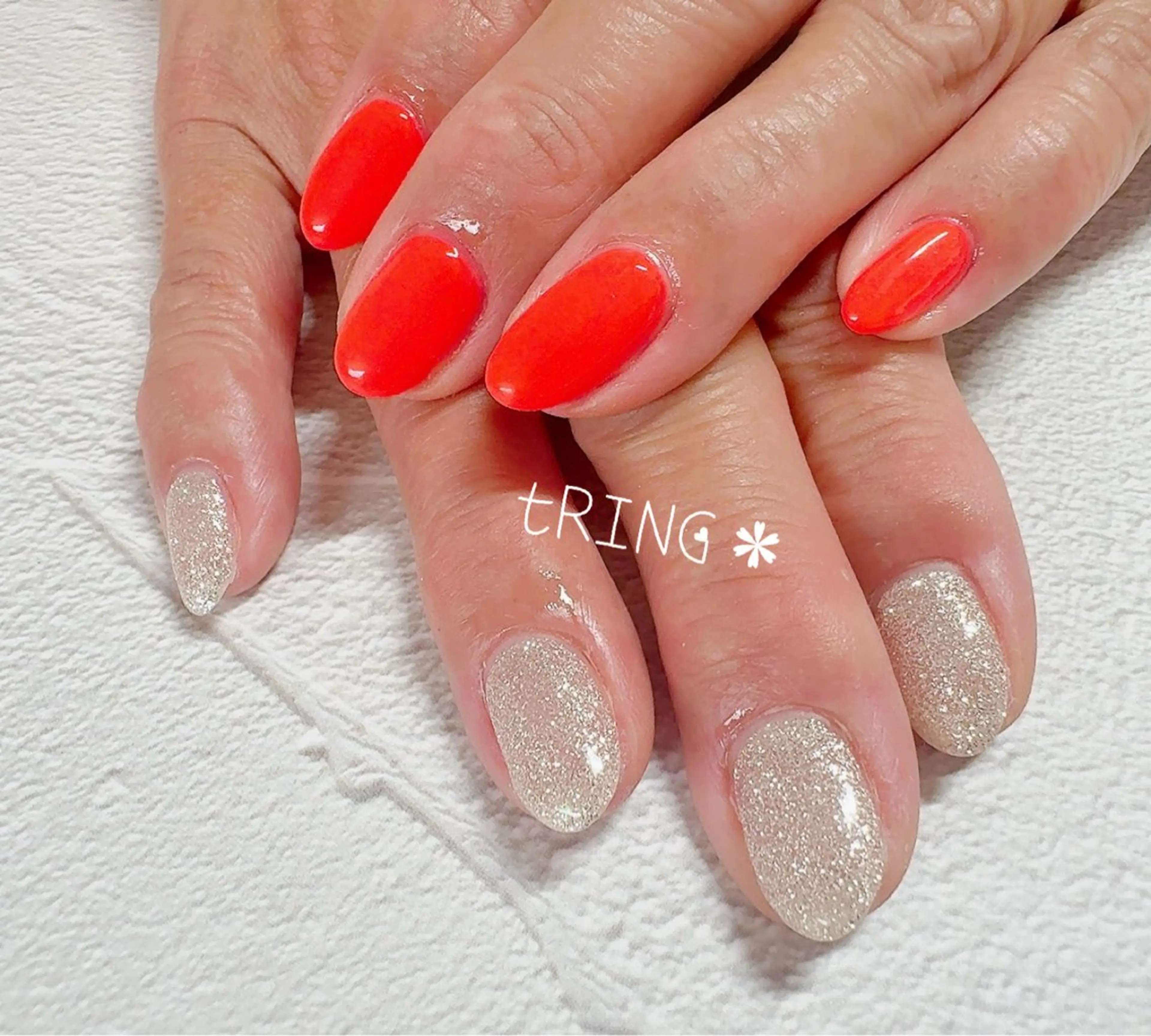 ネイル フットネイル tRING＊ しいの木台のネイルデザイン