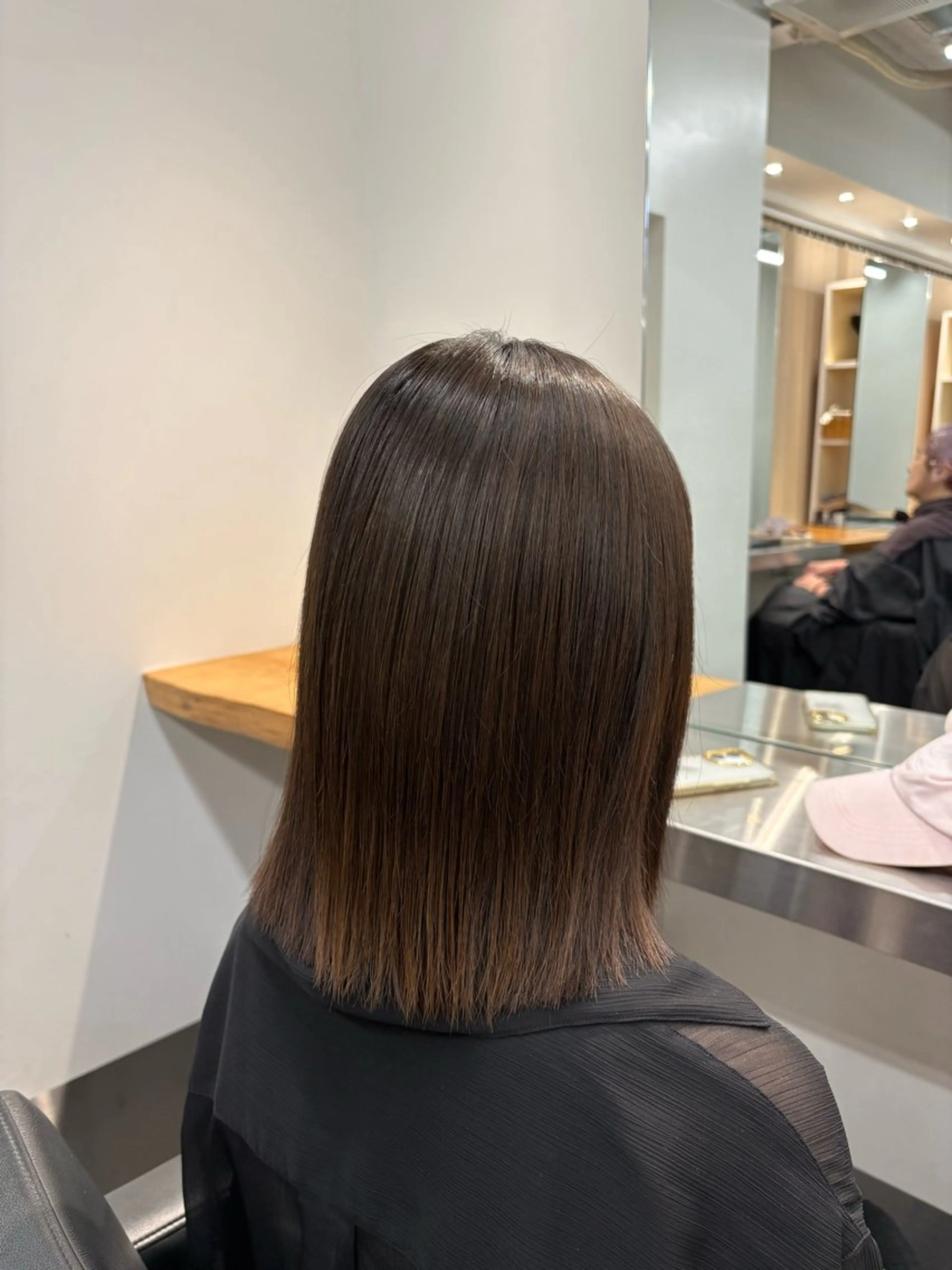 ロング 中村 美月のヘアスタイル