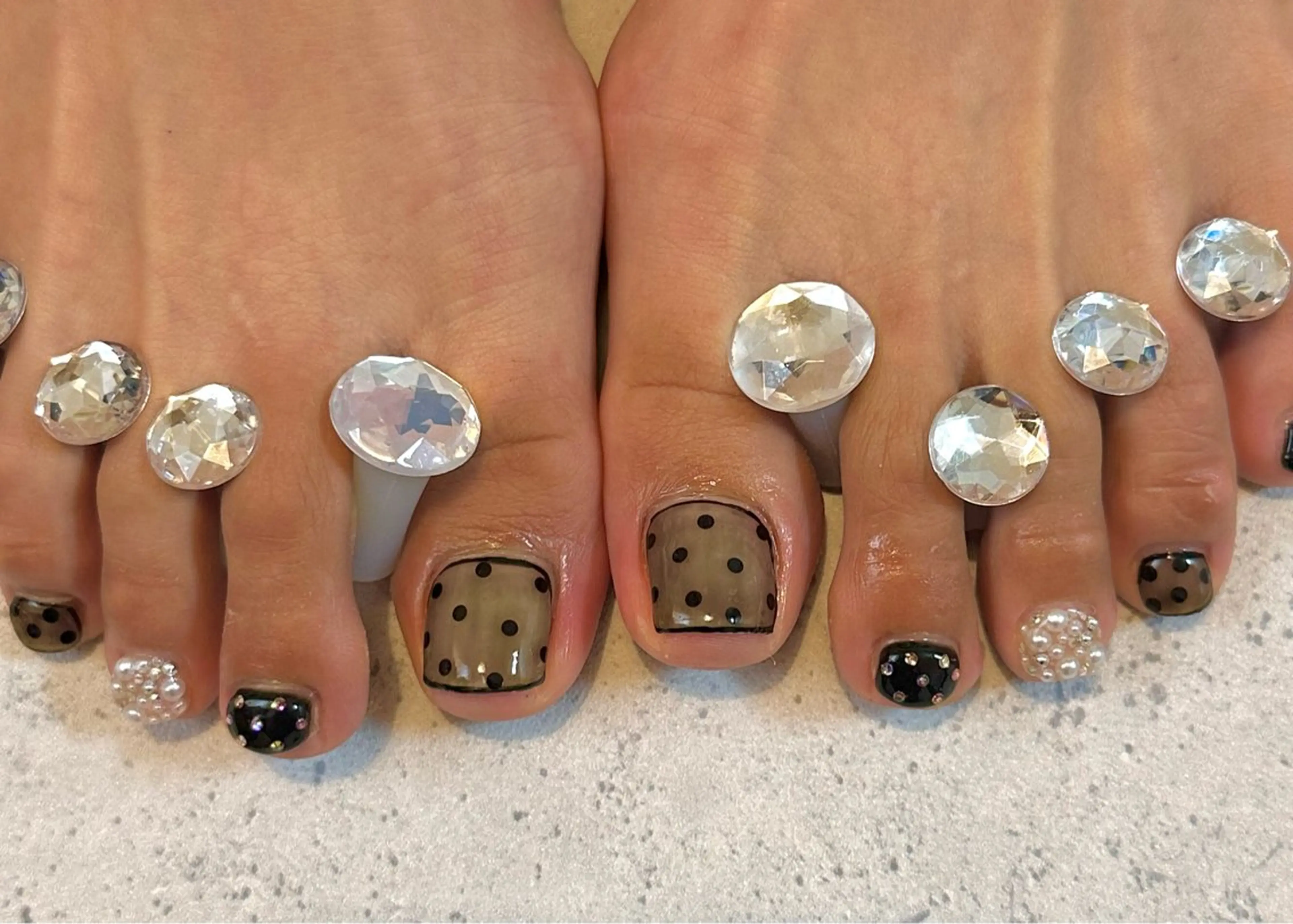 ネイル フットネイル GéRanium Harukaのネイルデザイン