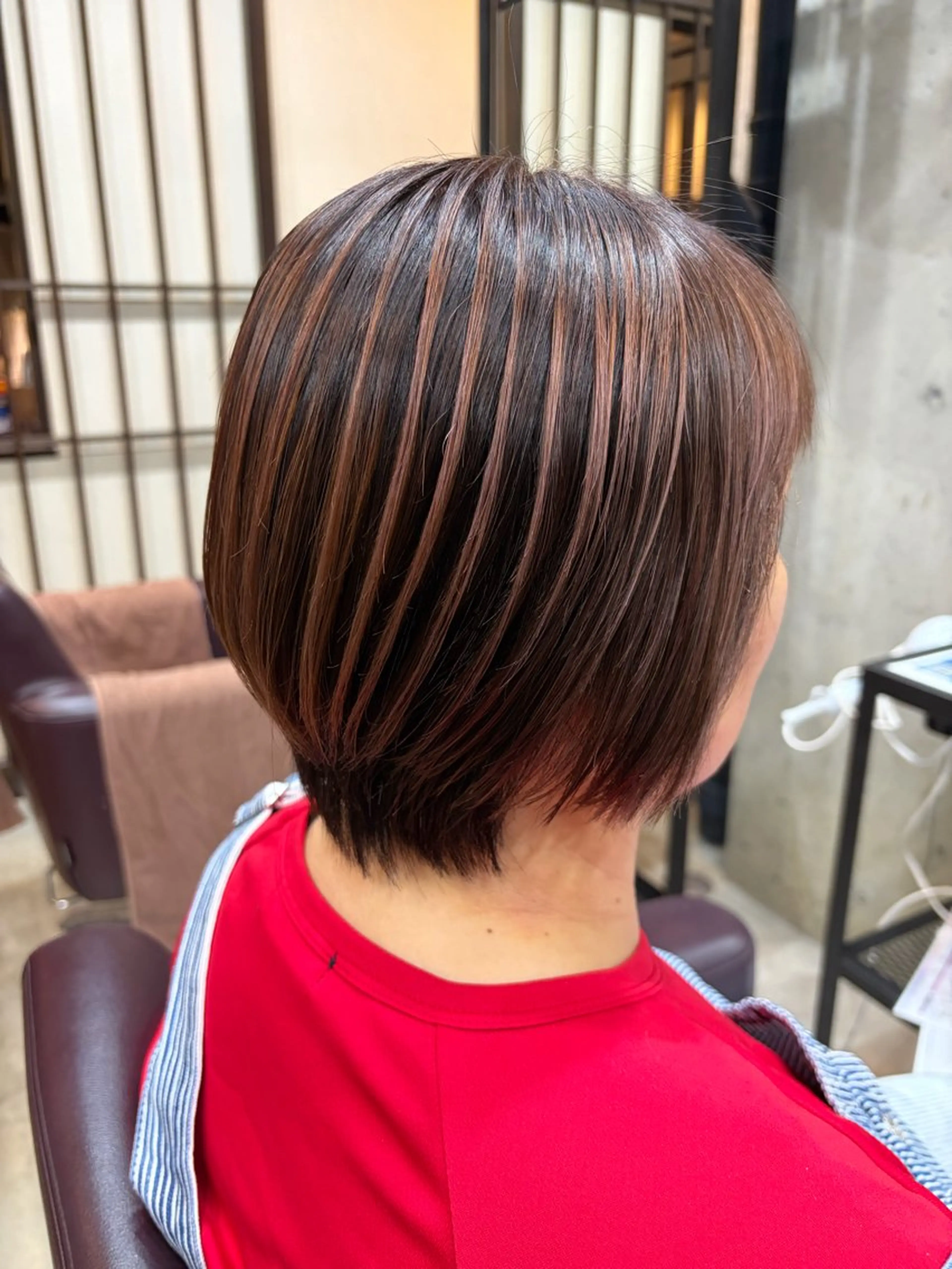 ショート ヘアカラー 東 公桂のヘアスタイル