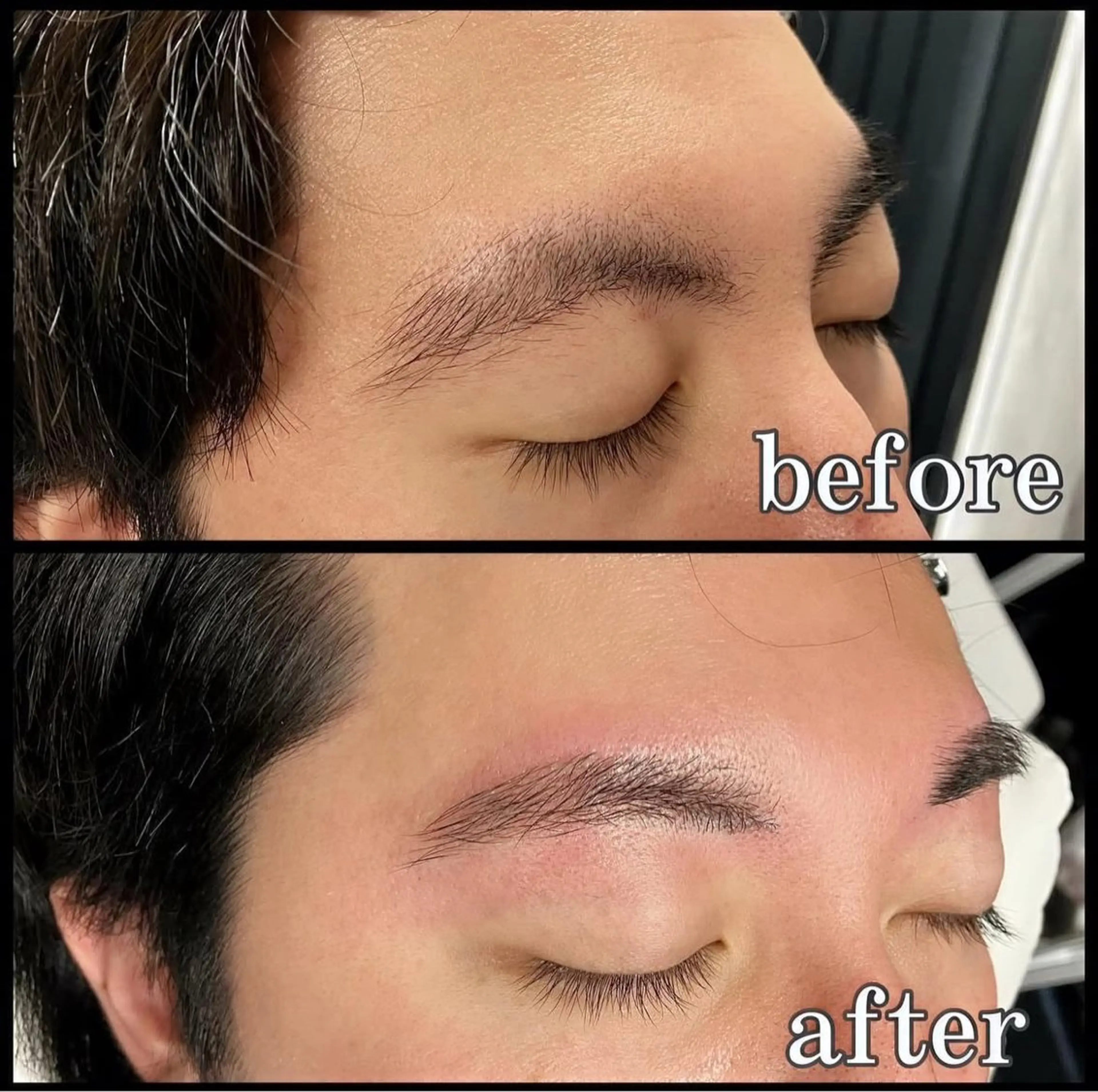 アイブロウ ワックス脱毛 眉カット 眉毛男子 池袋店の眉毛・アイブロウイメージ