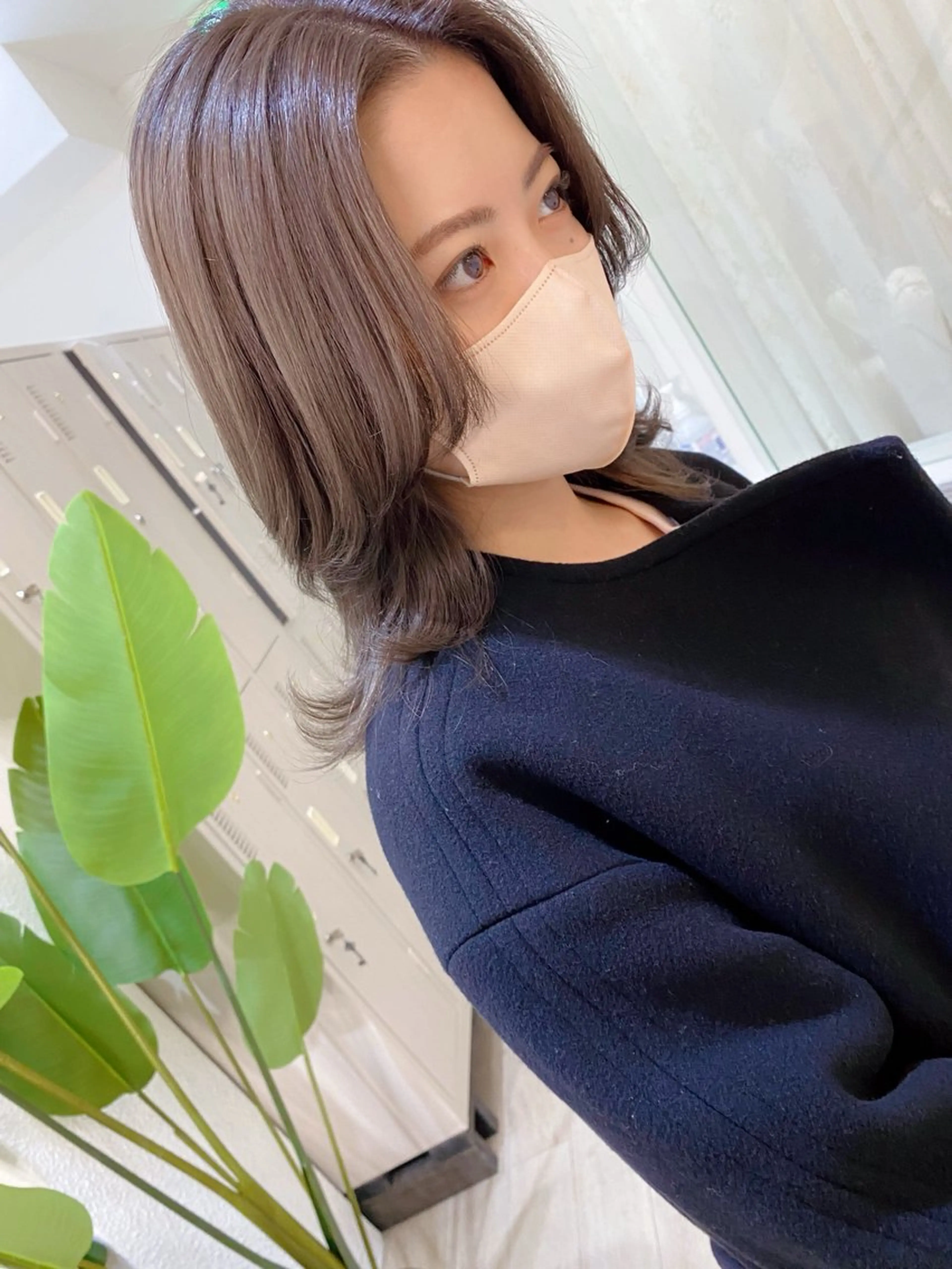 ミディアム 髪質改善美髪特化 ルイス奈良のヘアスタイル