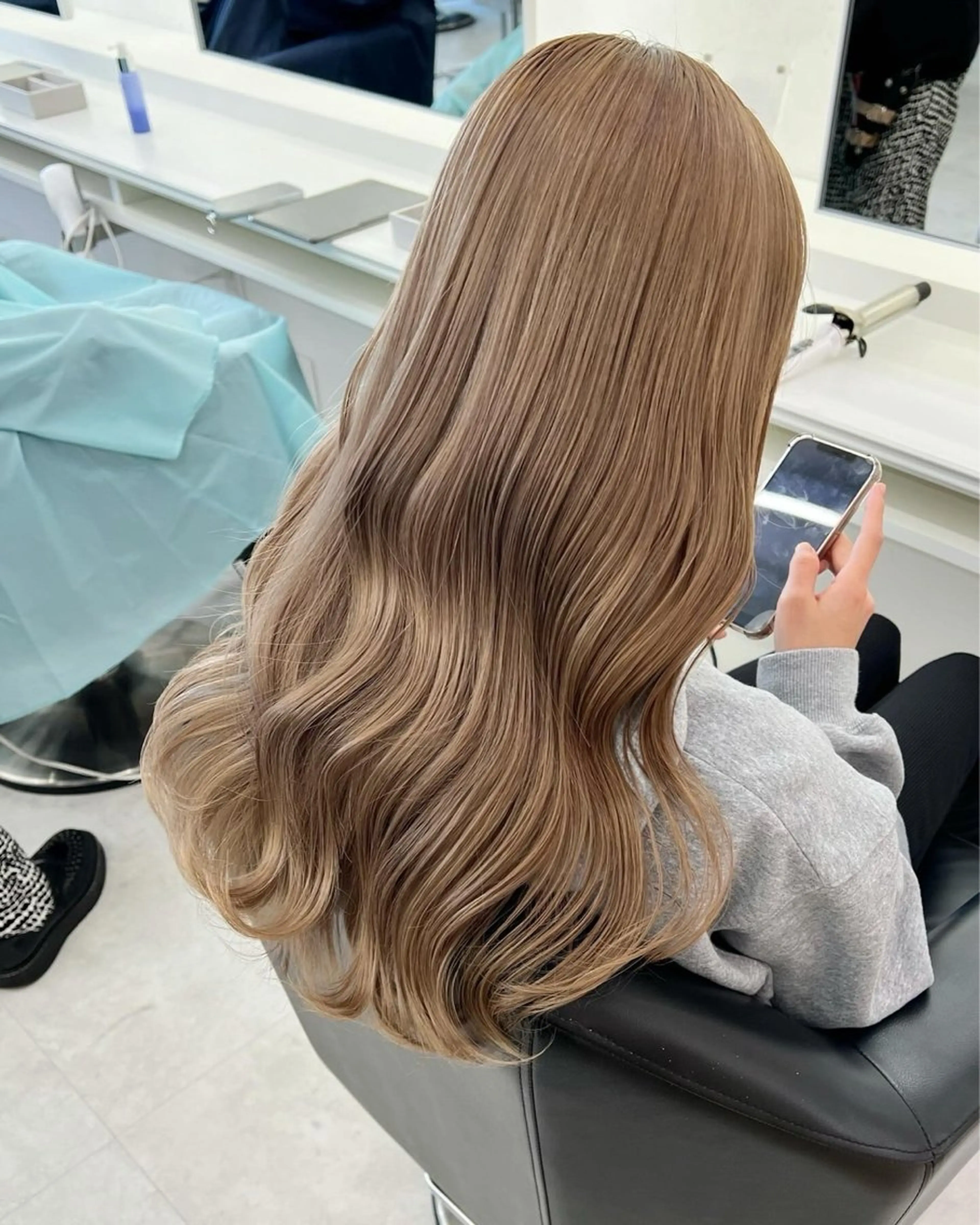 ロング ヘアカラー Parve  Mix 🫧梶川虹のヘアスタイル