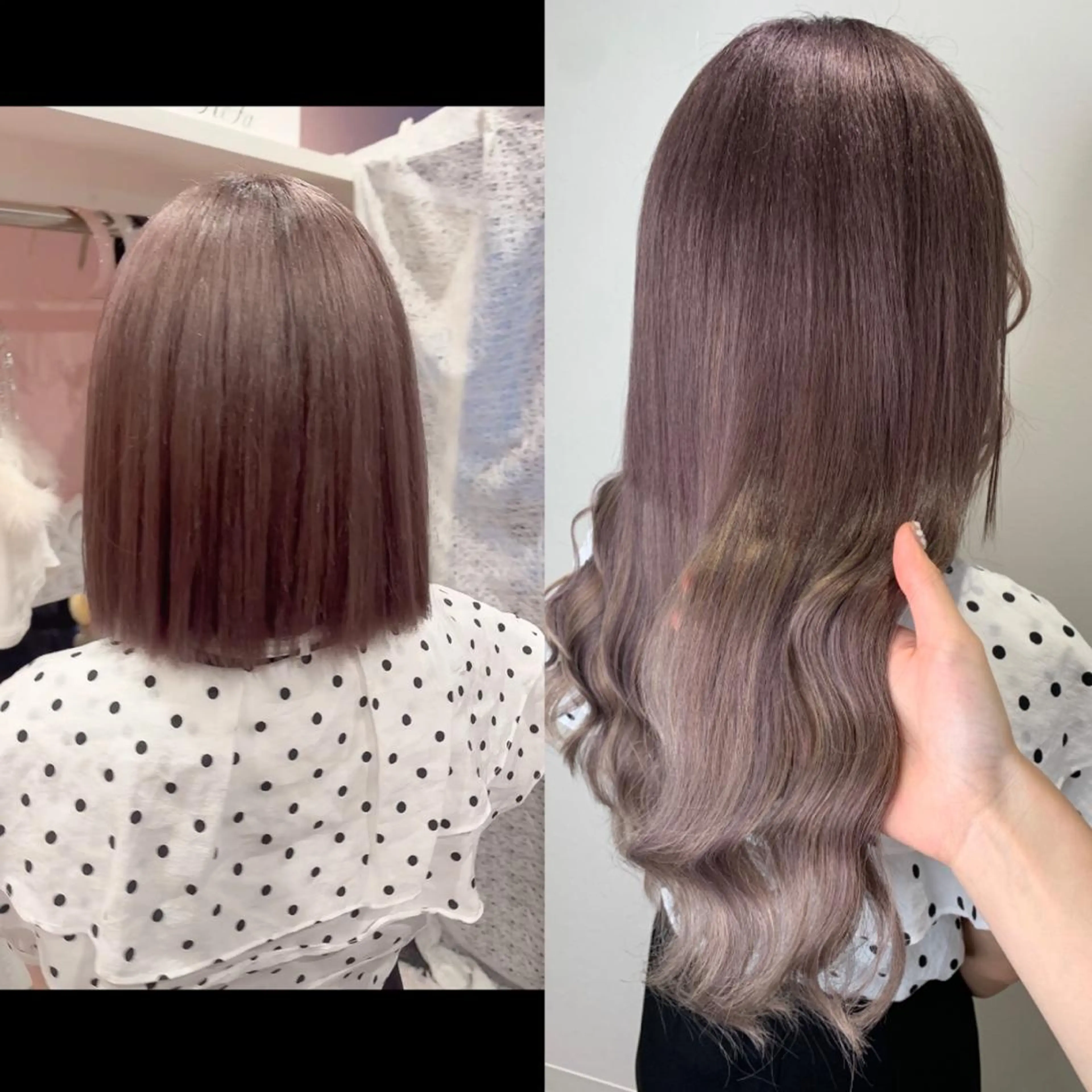 ショート ENA💗NEXT /ハイトーンエクステのヘアスタイル