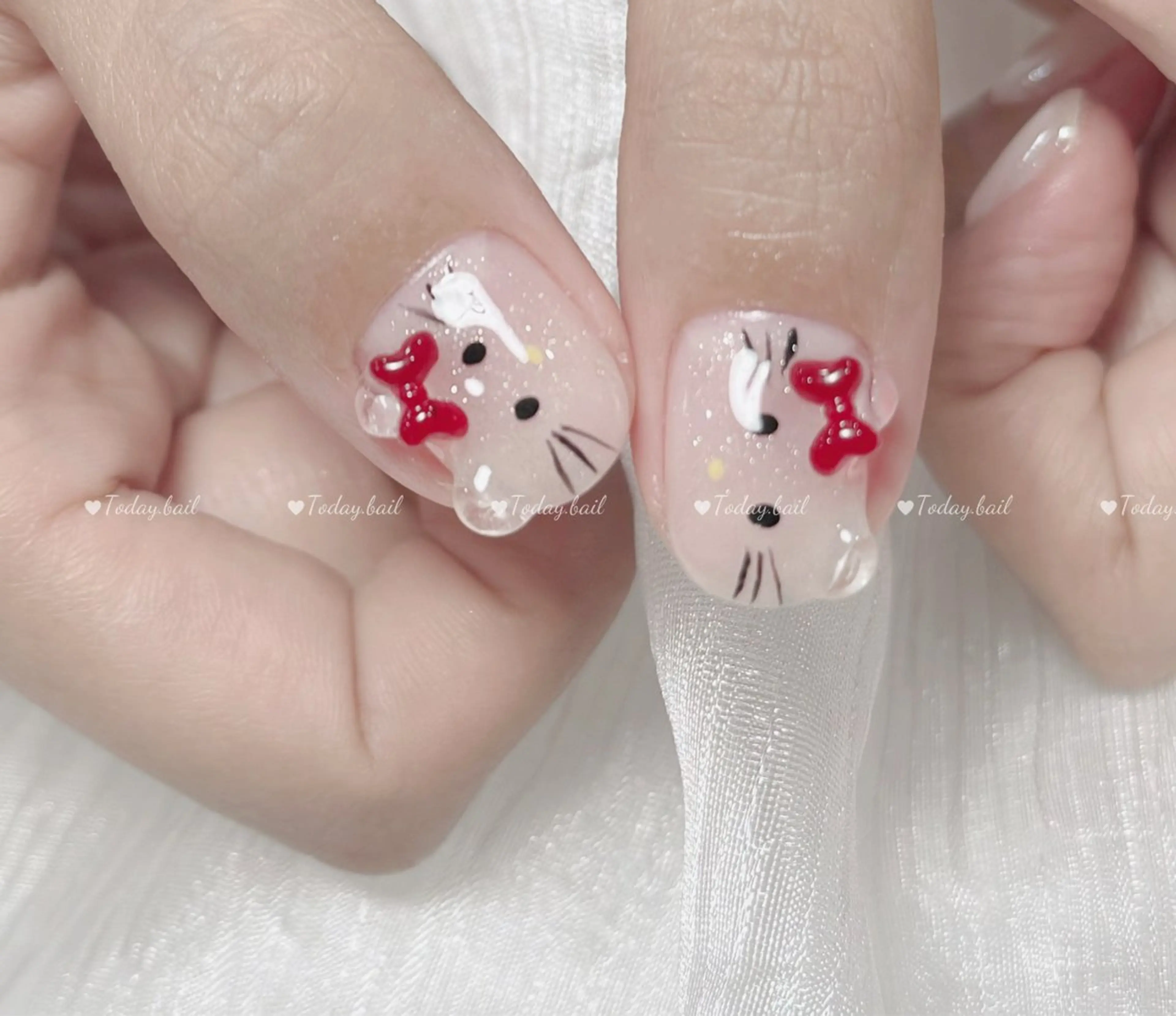 ネイル ハンドネイル 🎀Today nail💅のネイルデザイン