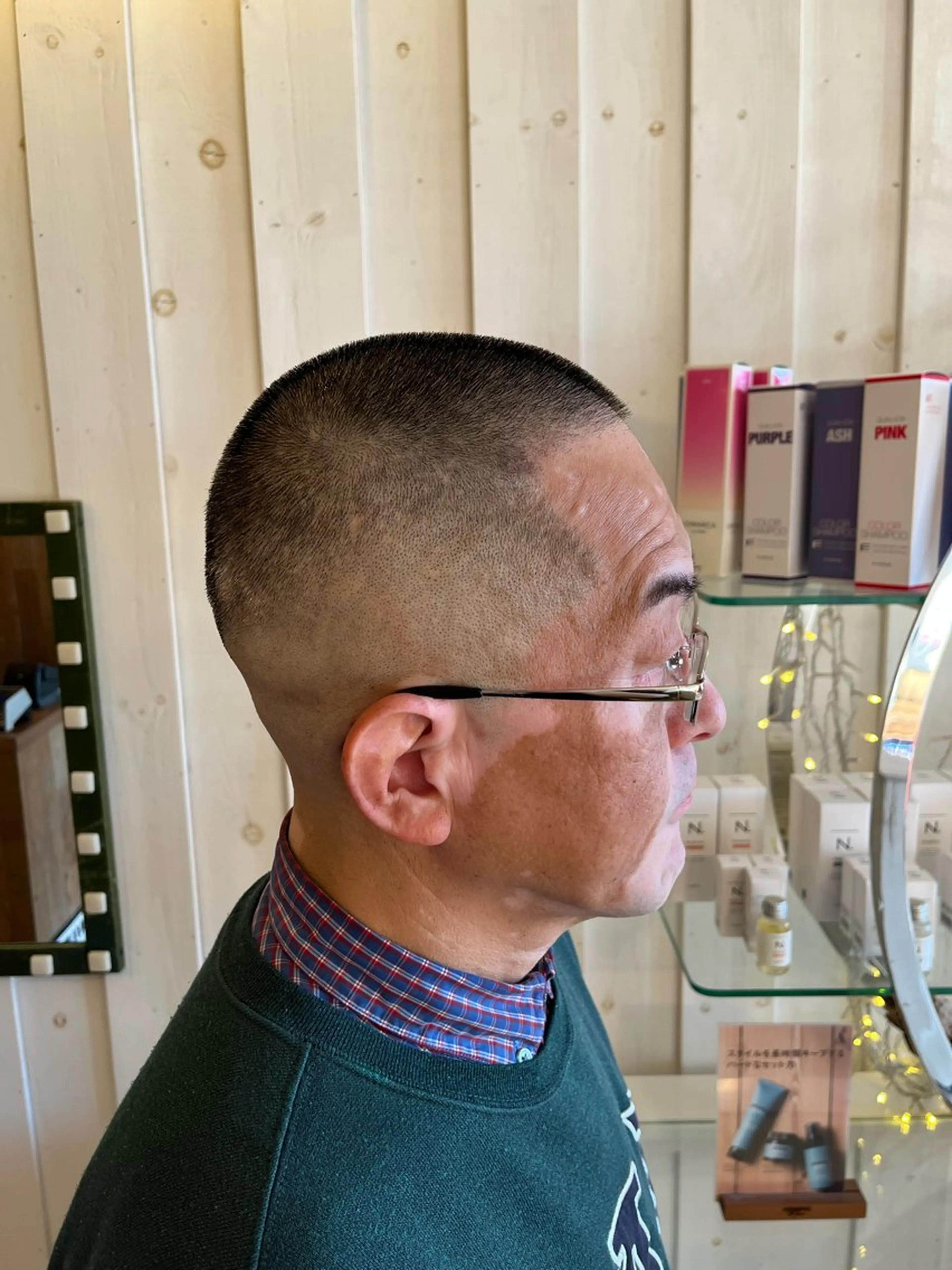 メンズ フェードカット 桂 孝太朗のヘアスタイル