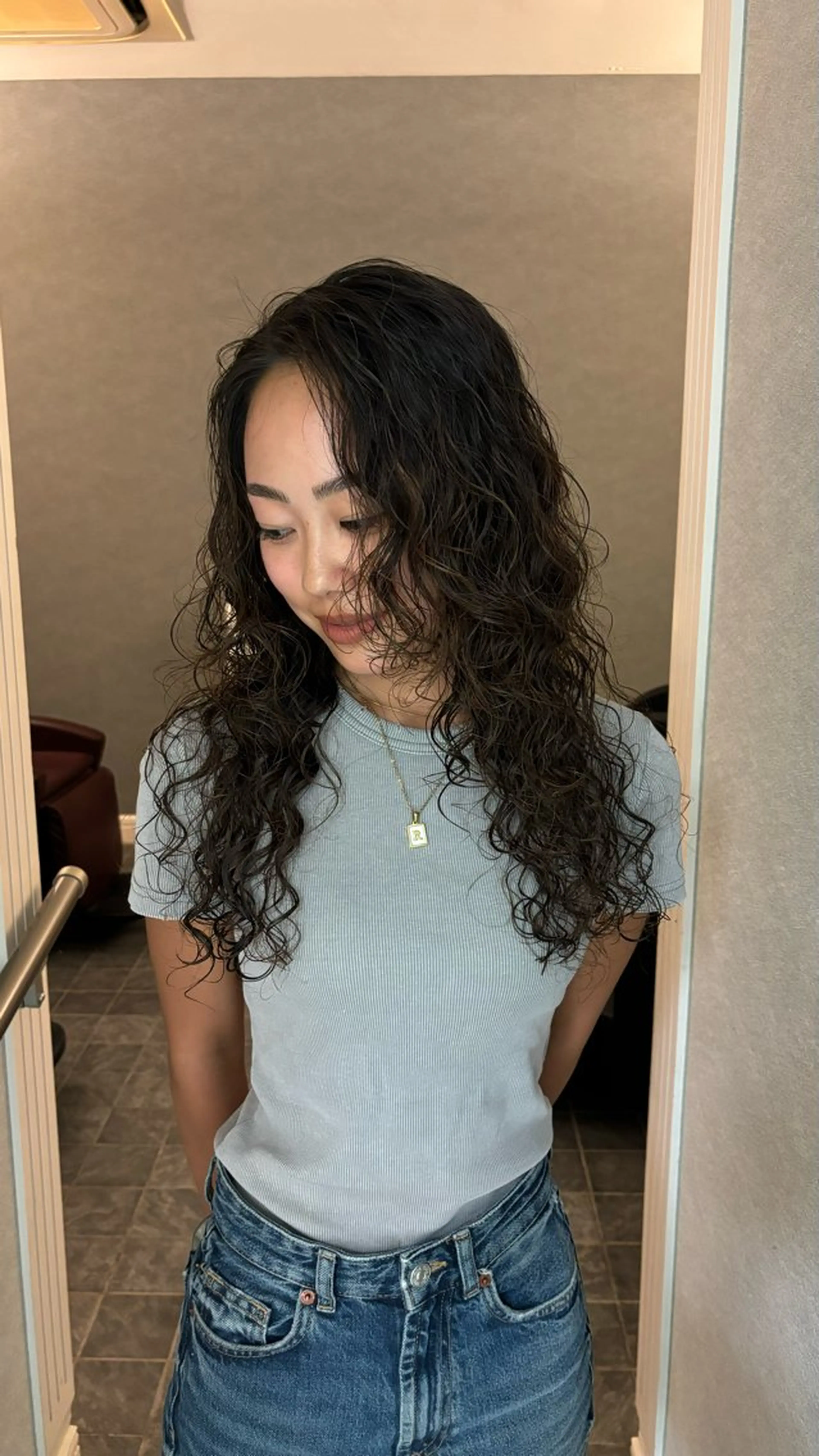 🤍海外ガール風🤍カーリーパーマの写真