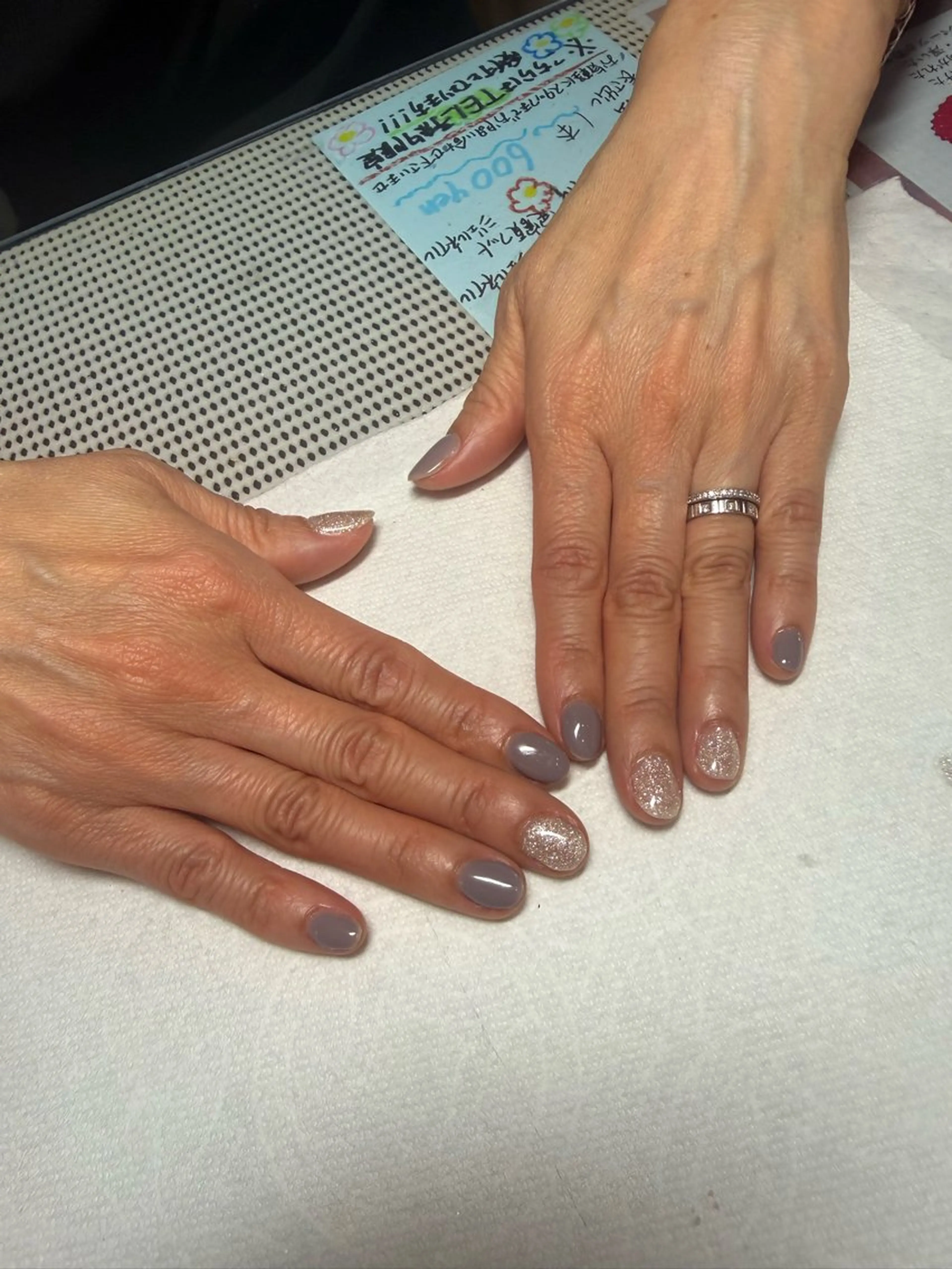 ネイル シンプルネイル Plumeria フルバヤシミウのネイルデザイン