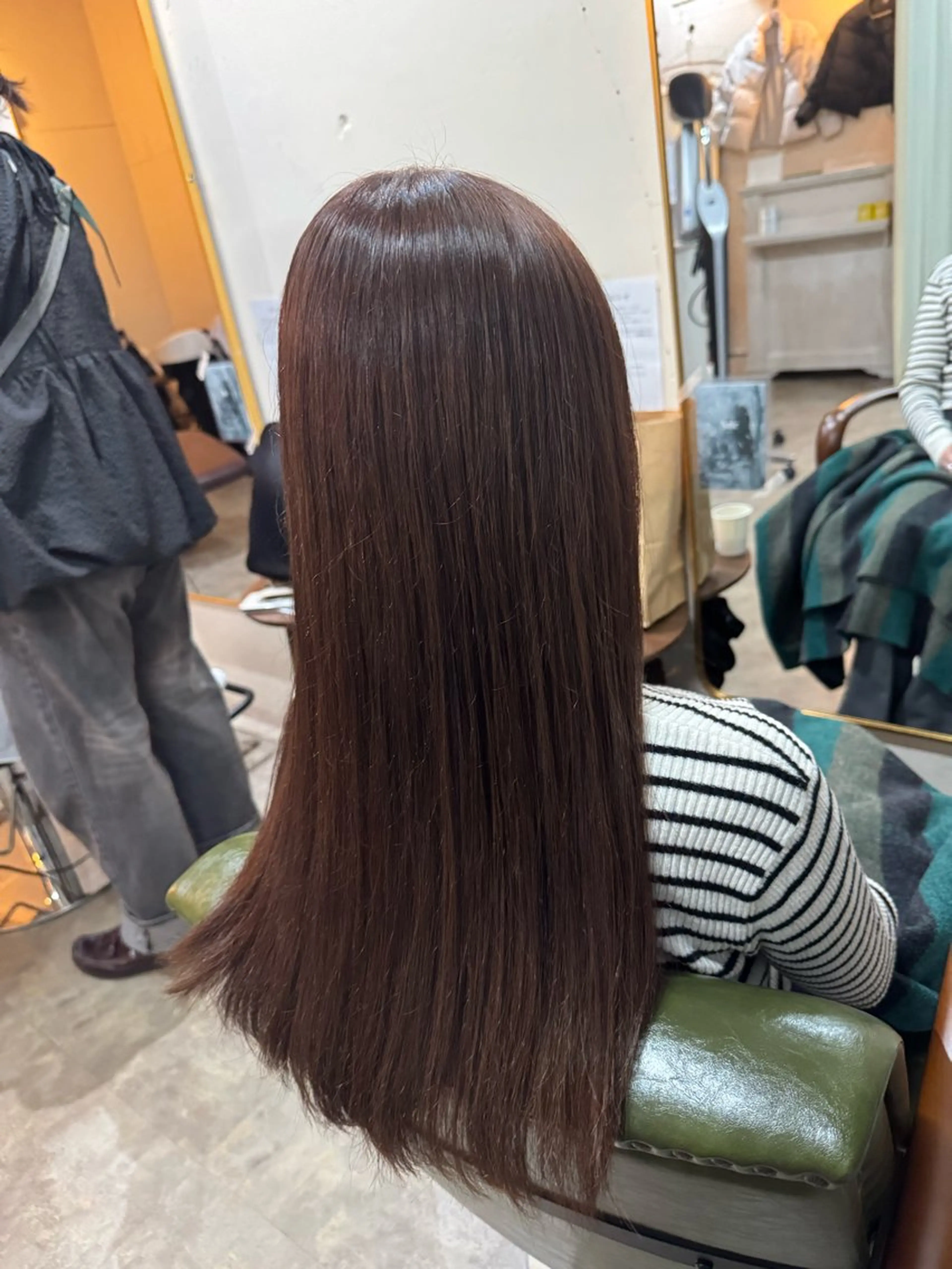 ロング カラー ブラウンカラー バイオレットカラー バイオレットブラウン 🌷MAYU 🌷のヘアスタイル