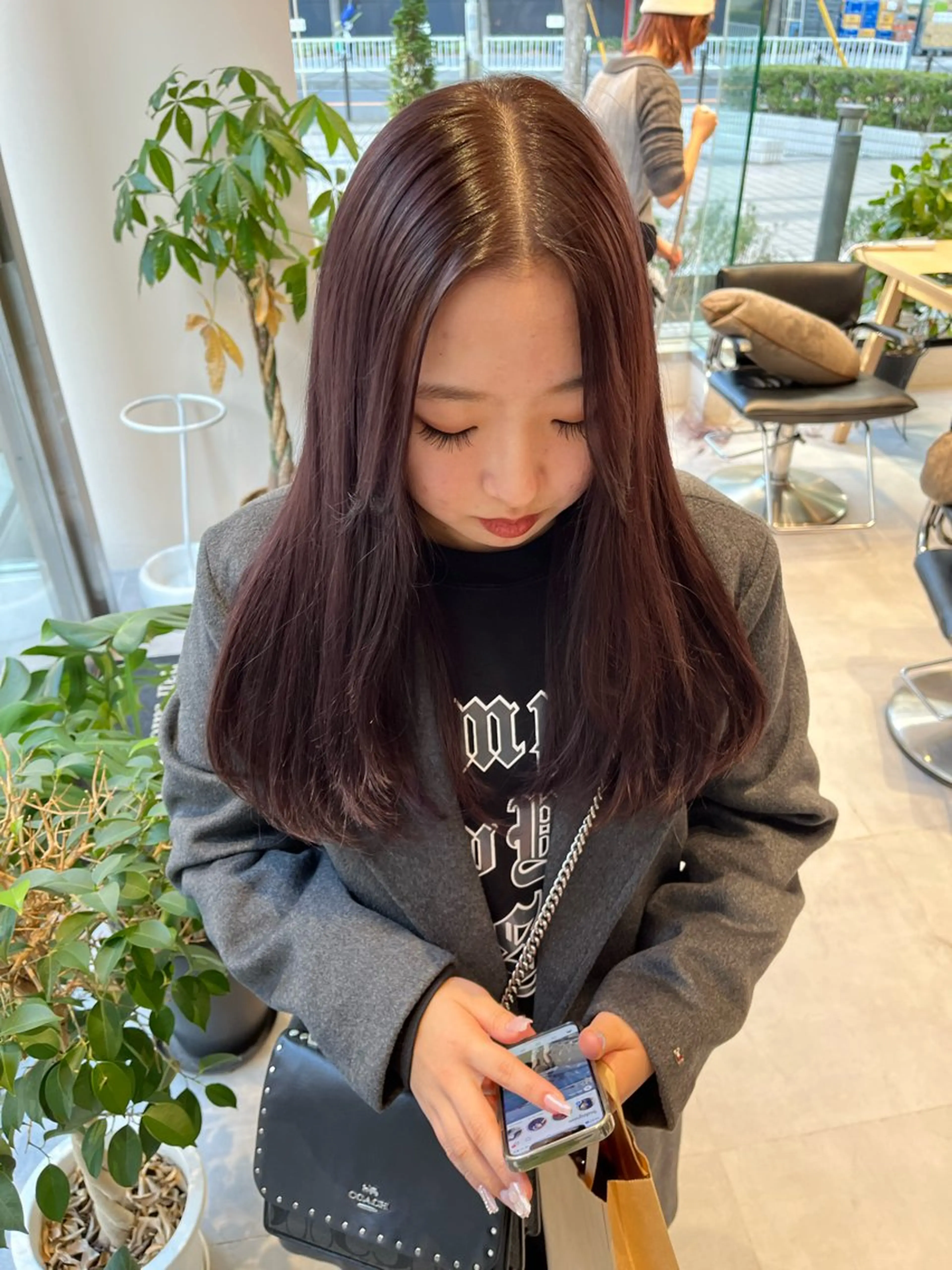 ロング カラー ヘアカラー minami🪷 暖色カラーのヘアスタイル