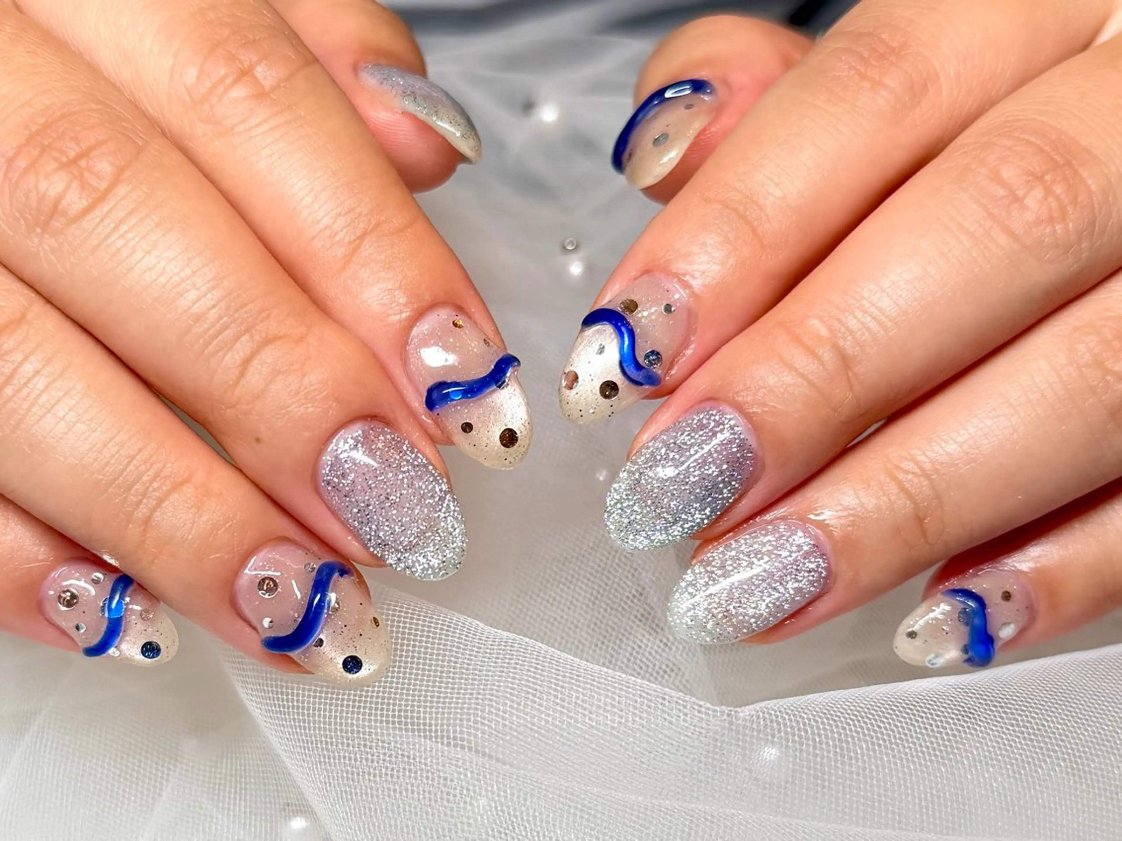ネイル ドット ハンドネイル HazeGrass NAILのネイルデザイン