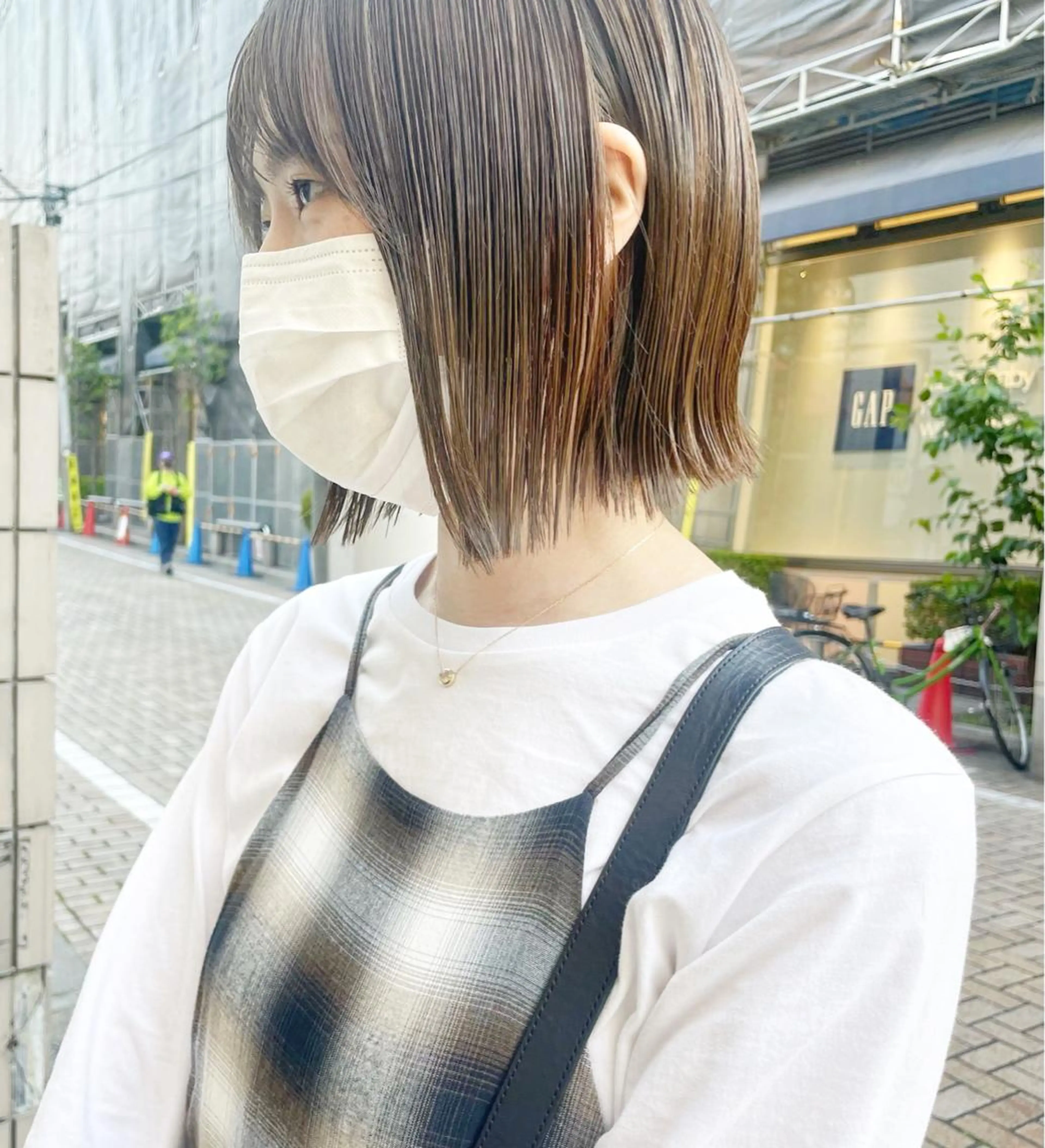 ショート カラー 齋藤 咲のヘアスタイル