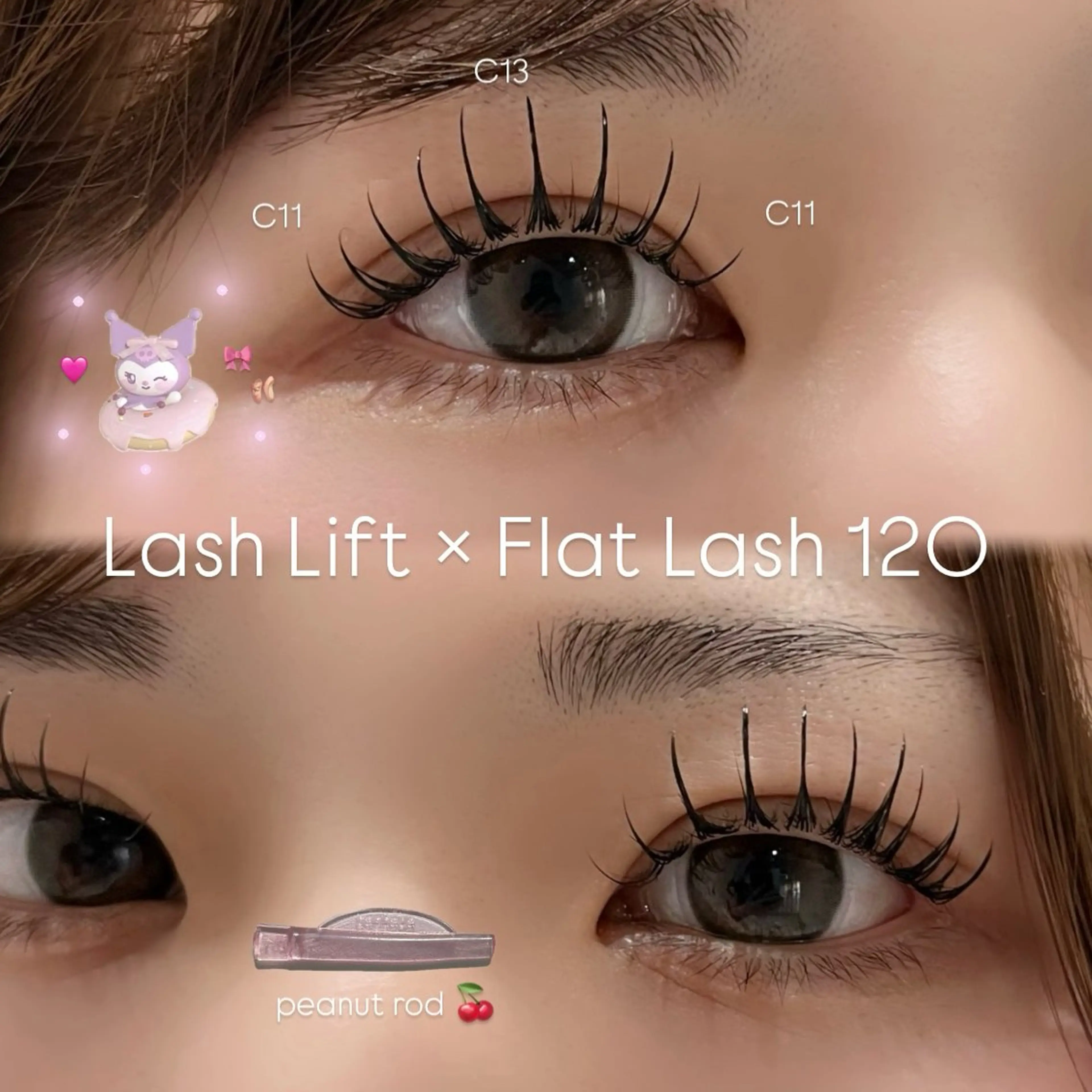 マツエク・マツパ マツパ sol nanamiのマツエク・マツパデザイン