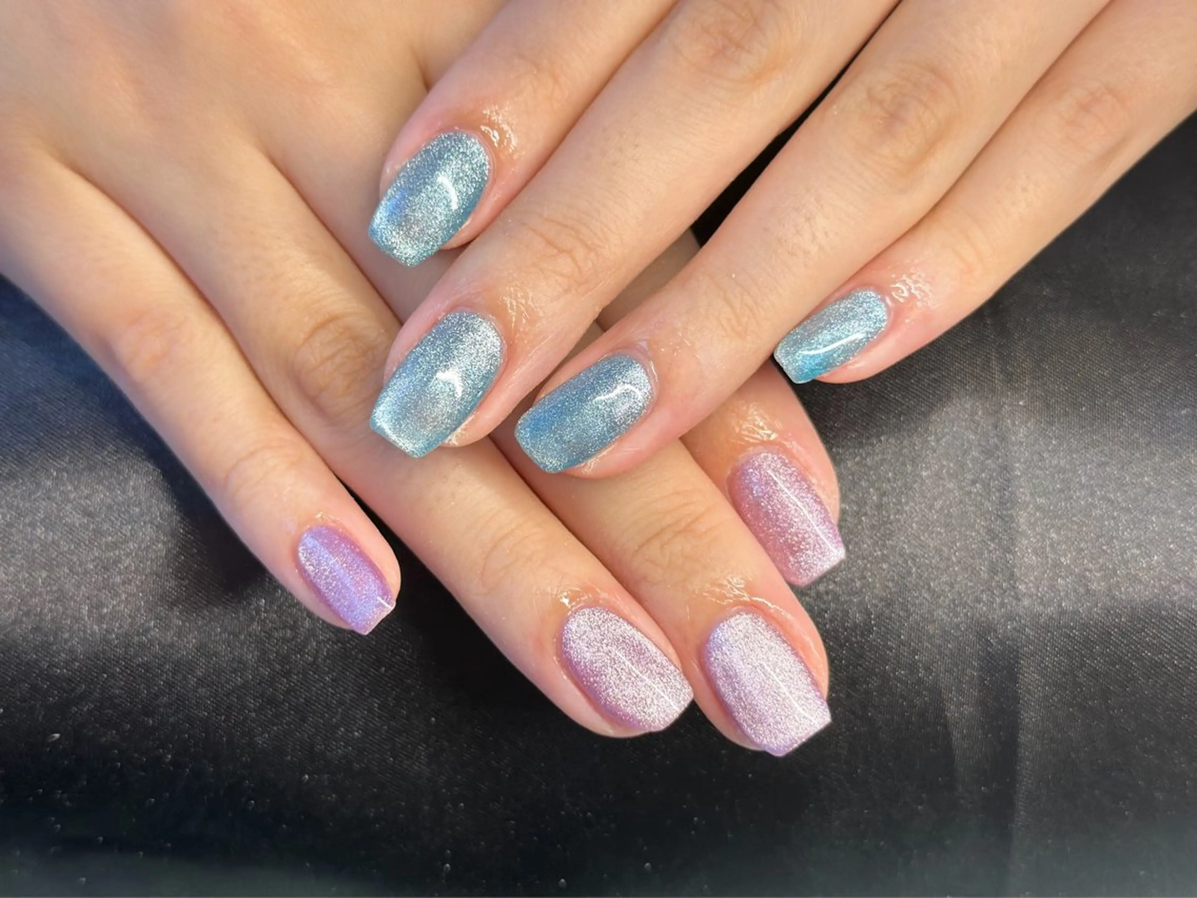 ネイル Nail_ SkyBlue_Jのネイルデザイン