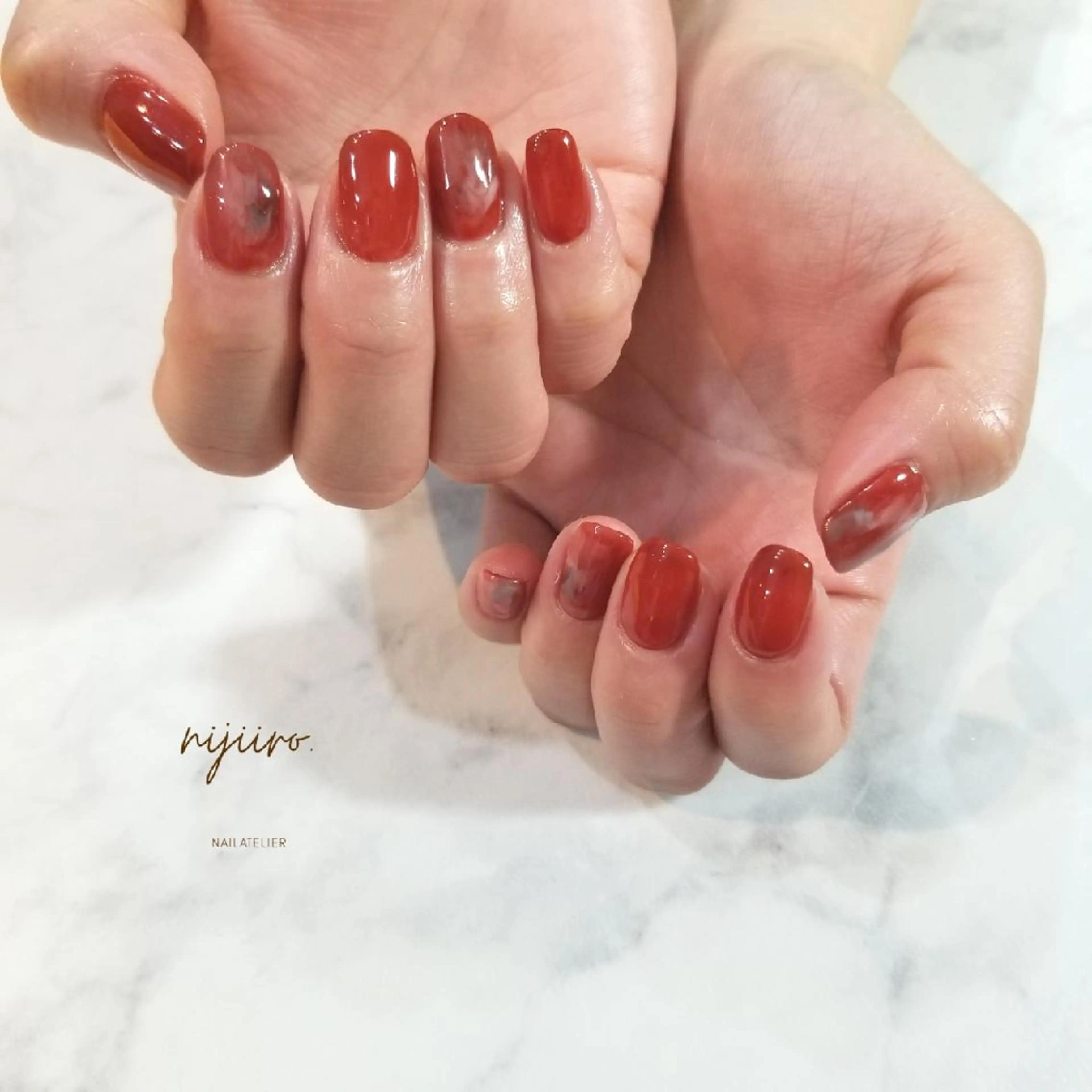 ネイル ハンドネイル nijiiro🌈 サトウのネイルデザイン