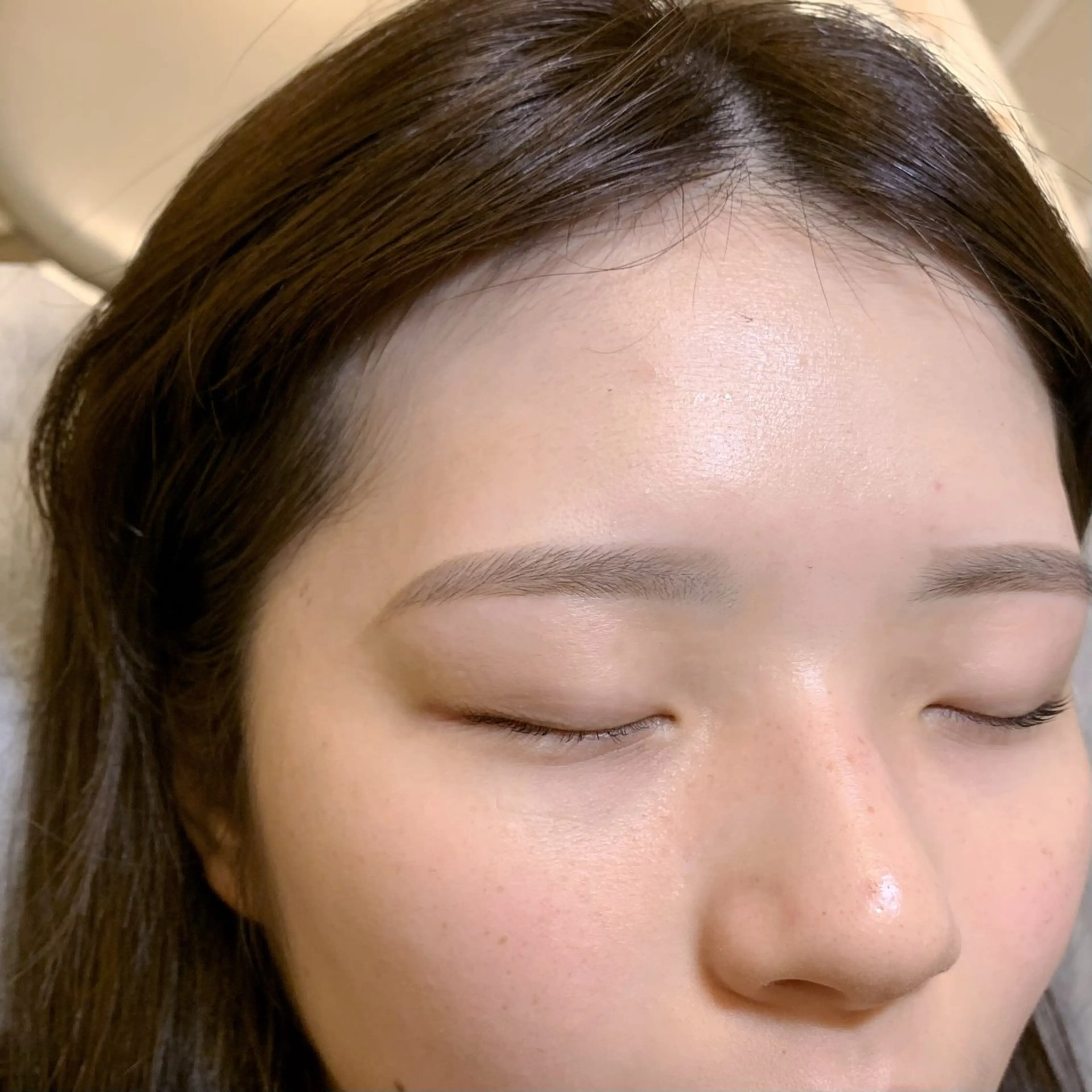 アイブロウ 眉カラー メンズアイブロウ 眉毛ワックス脱毛 ohime 新宿店 natsumiのマツエク・マツパデザイン