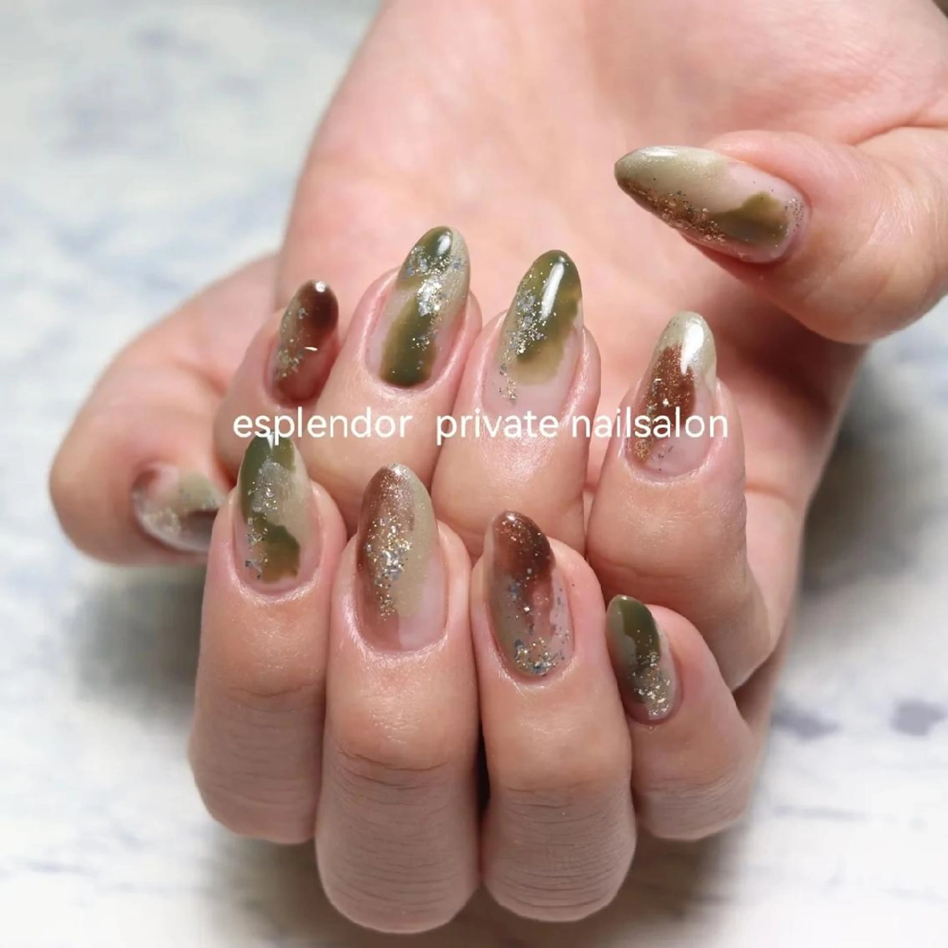 ネイル ニュアンスネイル esplendor  エスプレンドル所属・esplendor  小野寺のネイルデザイン