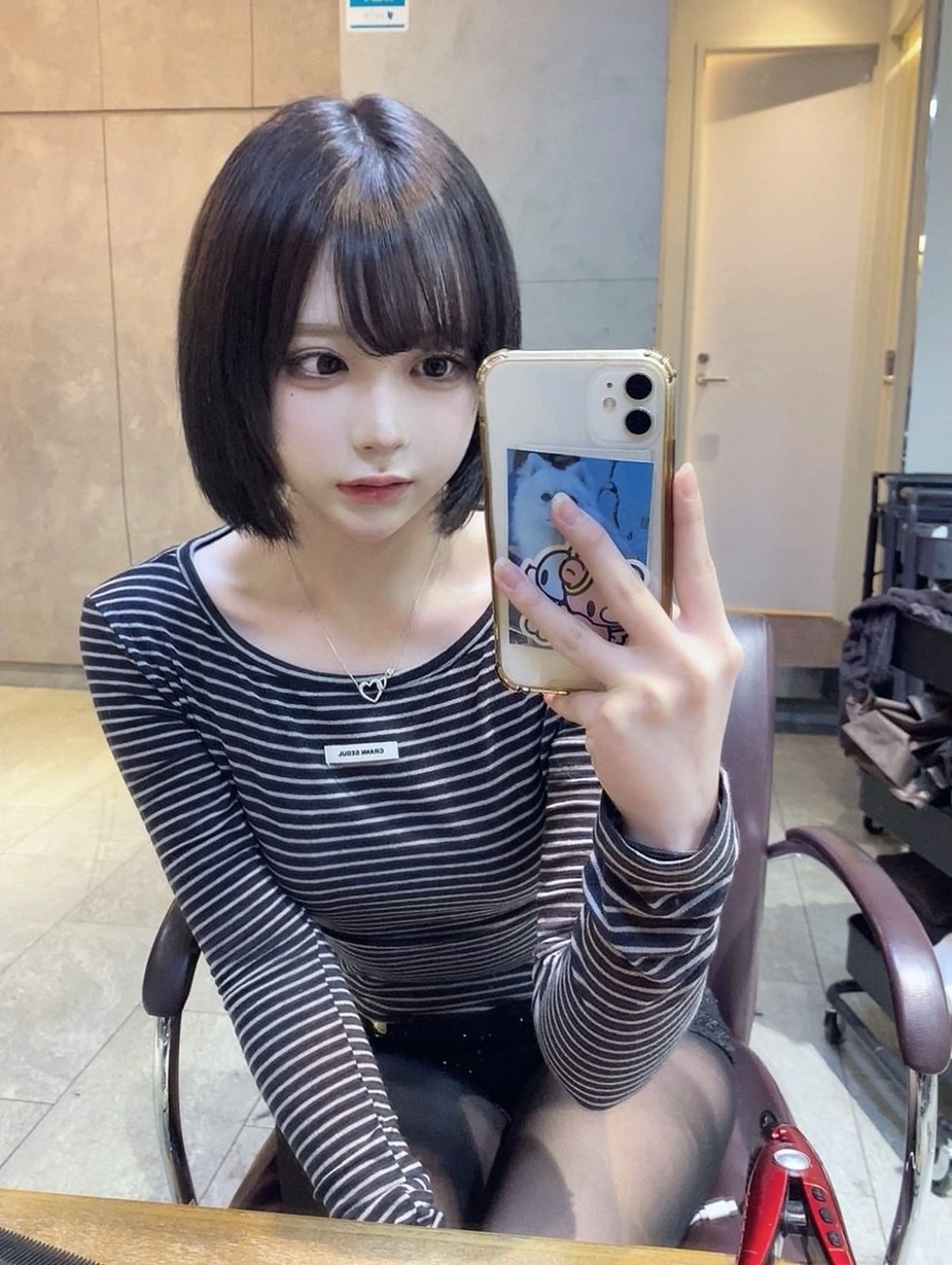 ミディアム カラー 🎀ハイトーン・艶 カラー HANA🎀のヘアスタイル