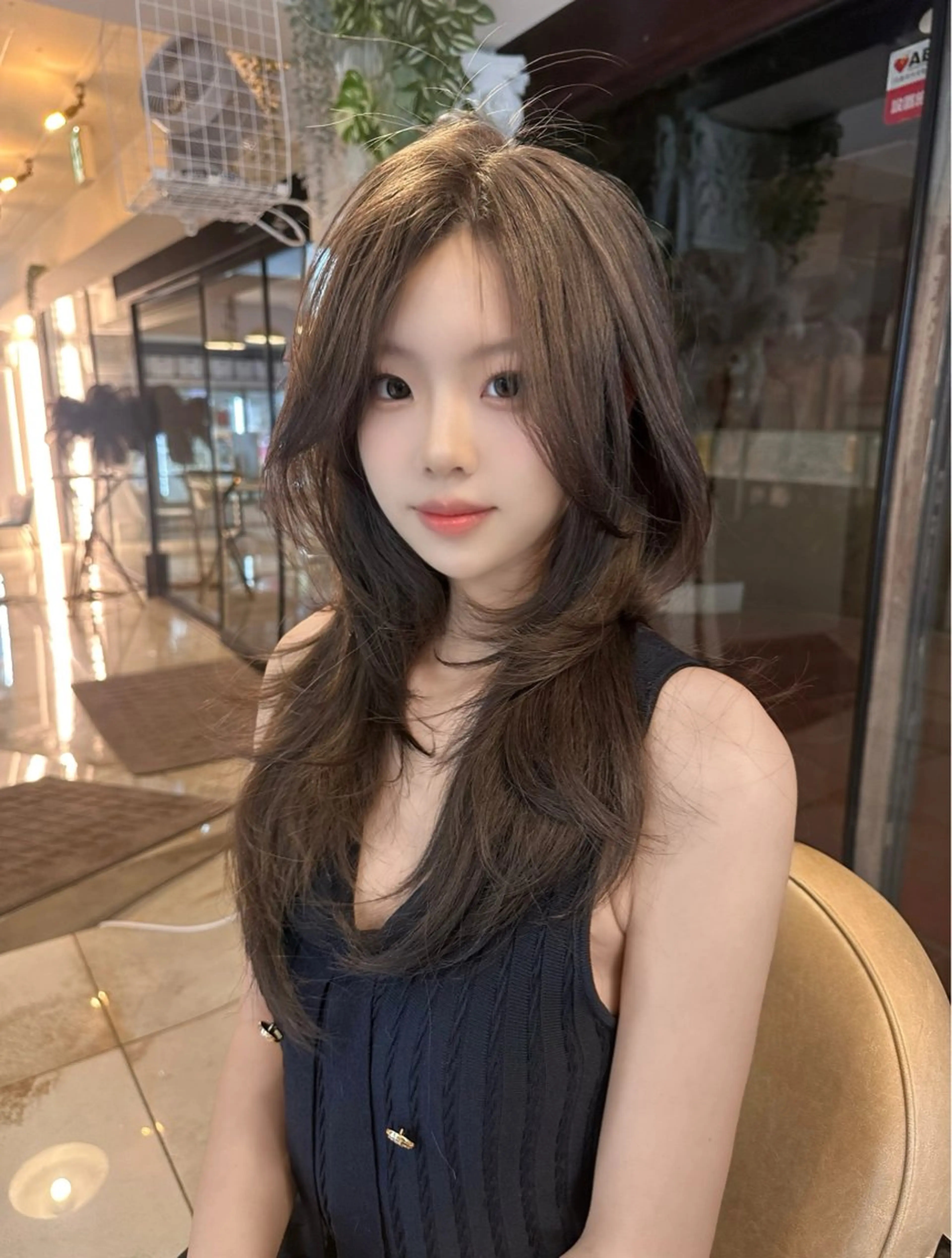 ✨平日限定✨【U-24】🤍ワンカラー + カット+髪質改善トリートメント🤍の写真