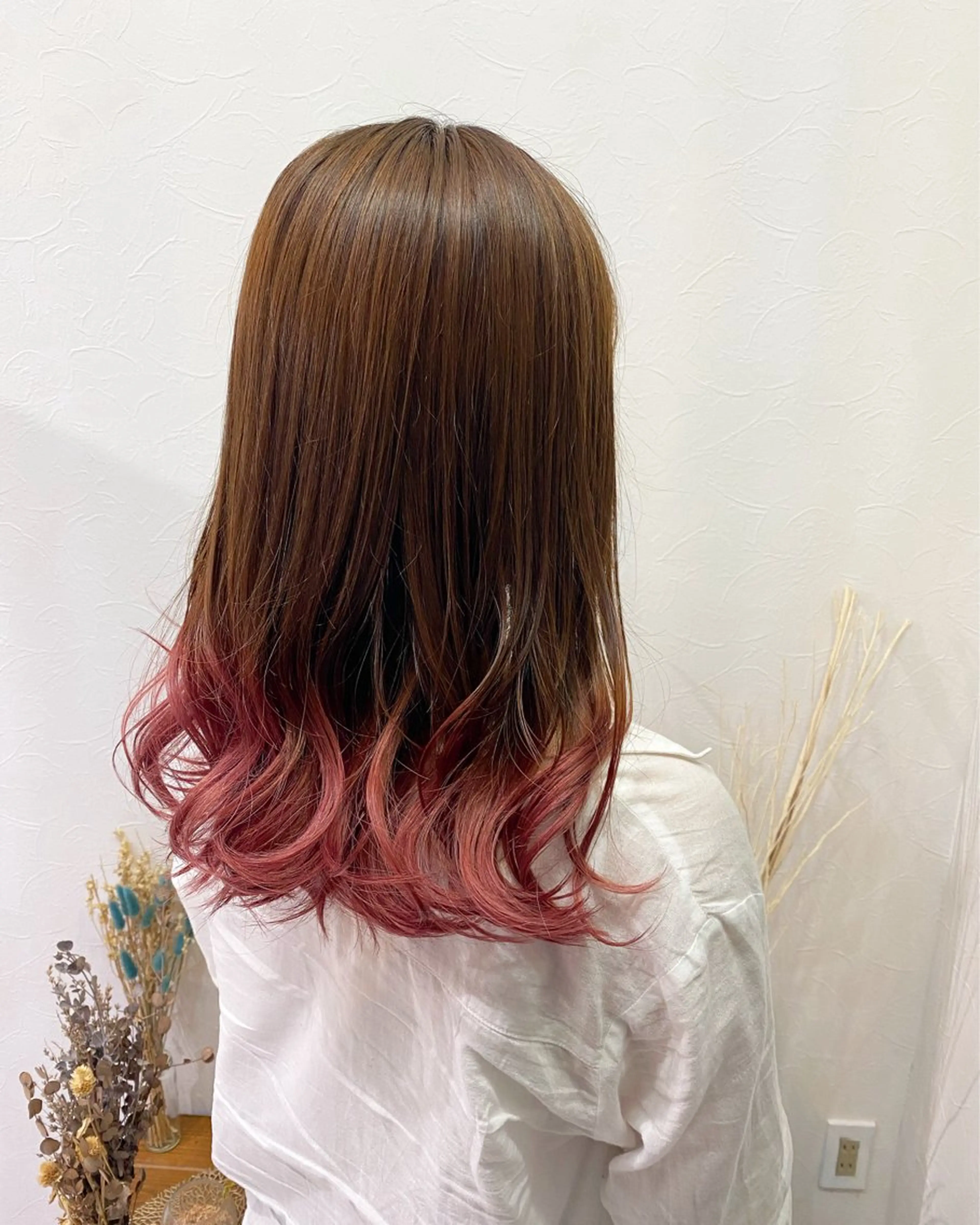 ロング ヘアカラー トリートメント 透明感/グレージュ/ MOMOKO🩵のヘアスタイル